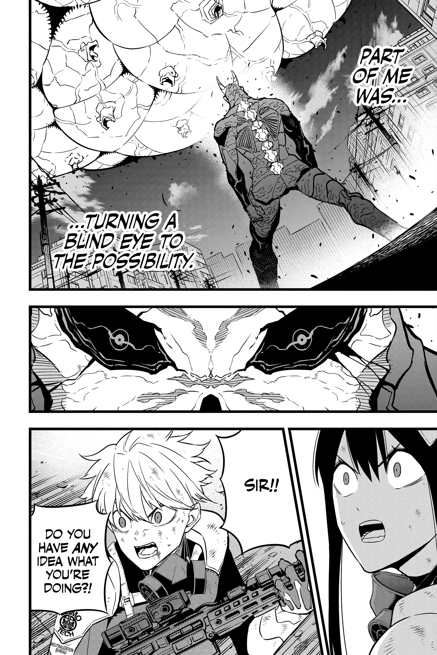 Kaiju No 8 Manga β Chapter Vol 4 β Page 99