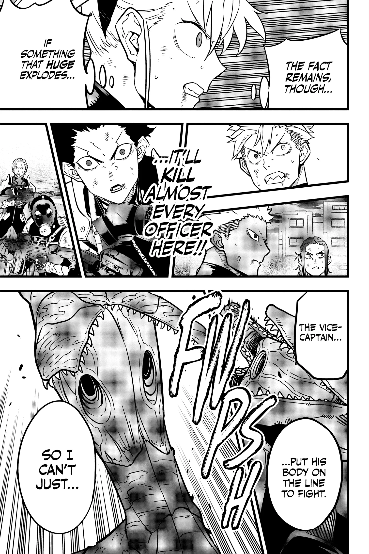 Kaiju No 8 Manga β Chapter Vol 4 β Page 100