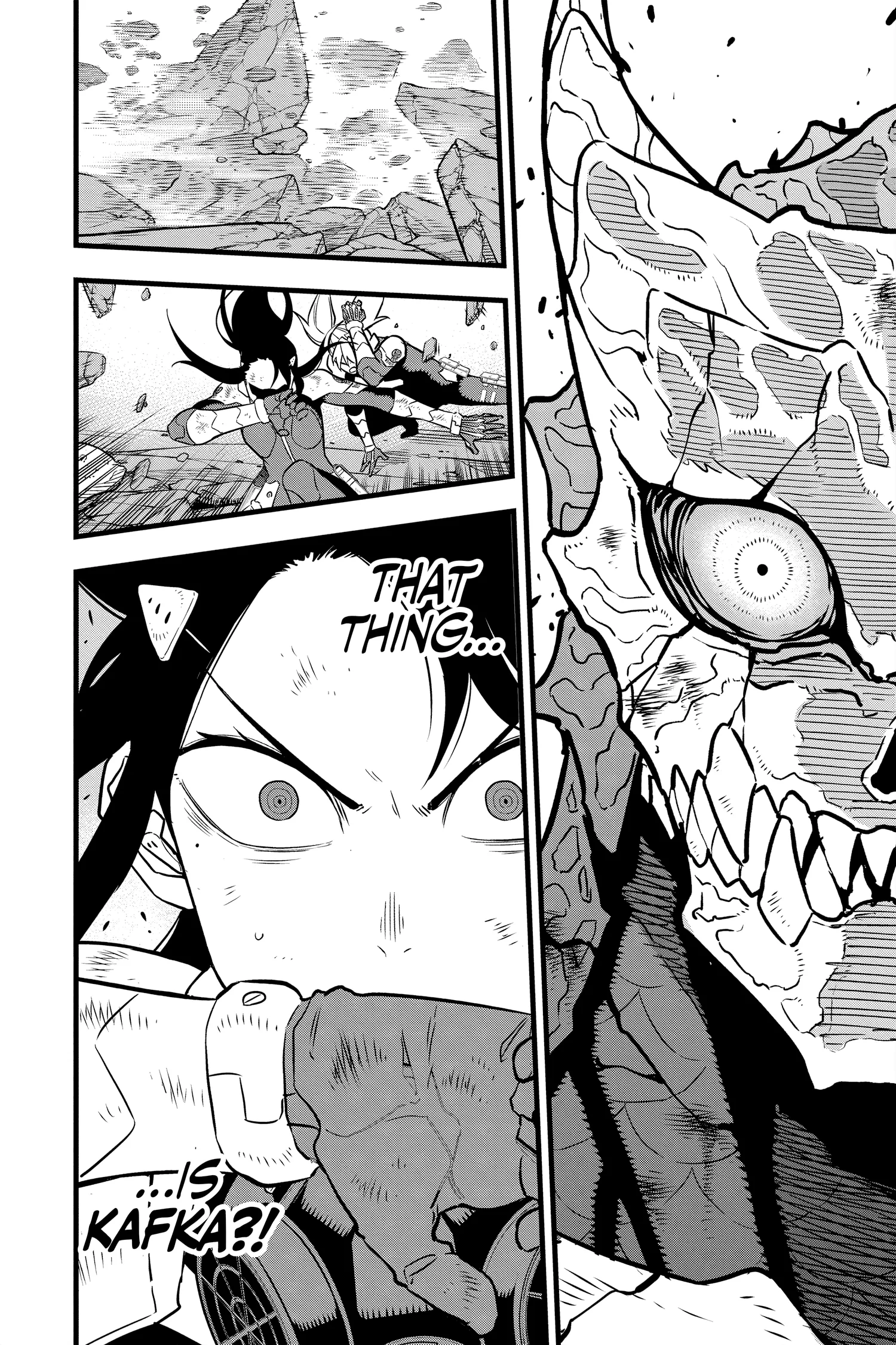 Kaiju No 8 Manga β Chapter Vol 4 β Page 110