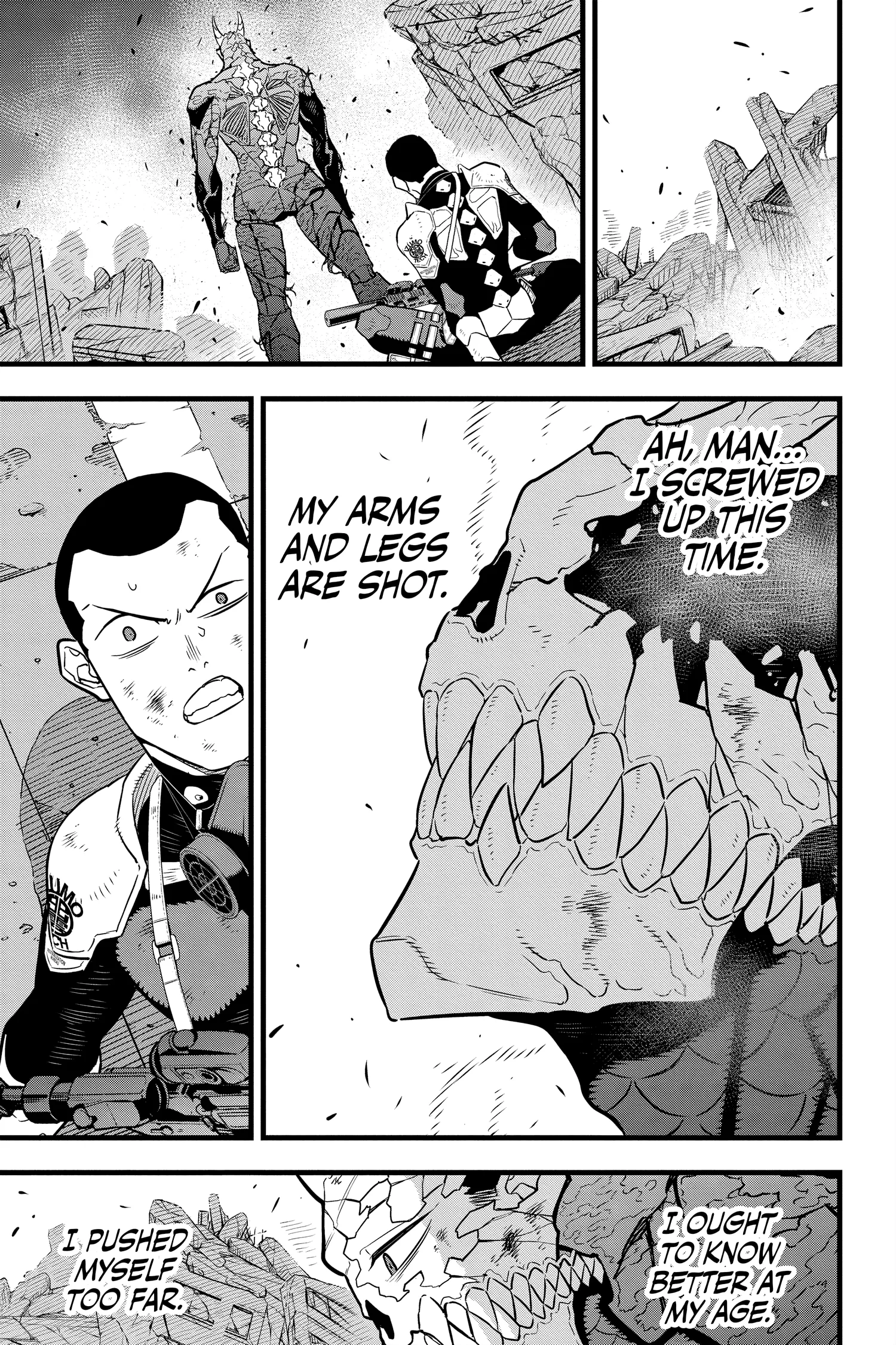Kaiju No 8 Manga β Chapter Vol 4 β Page 111