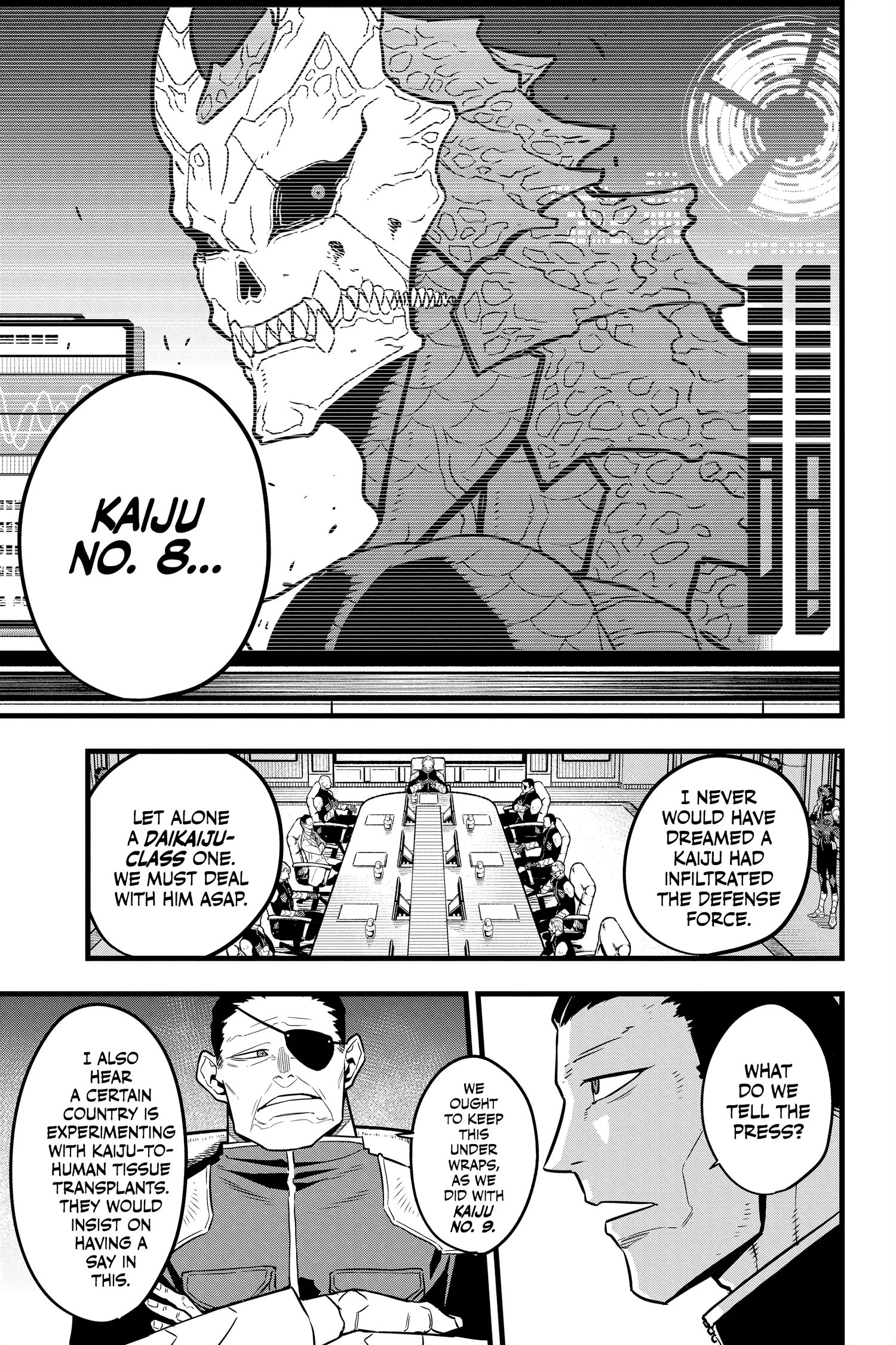 Kaiju No 8 Manga β Chapter Vol 4 β Page 119