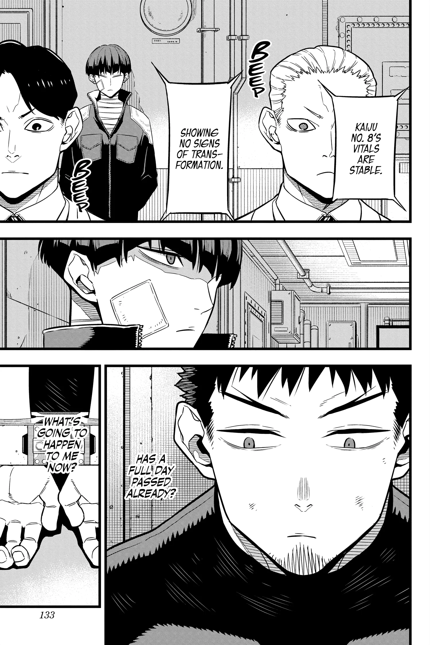 Kaiju No 8 Manga β Chapter Vol 4 β Page 122