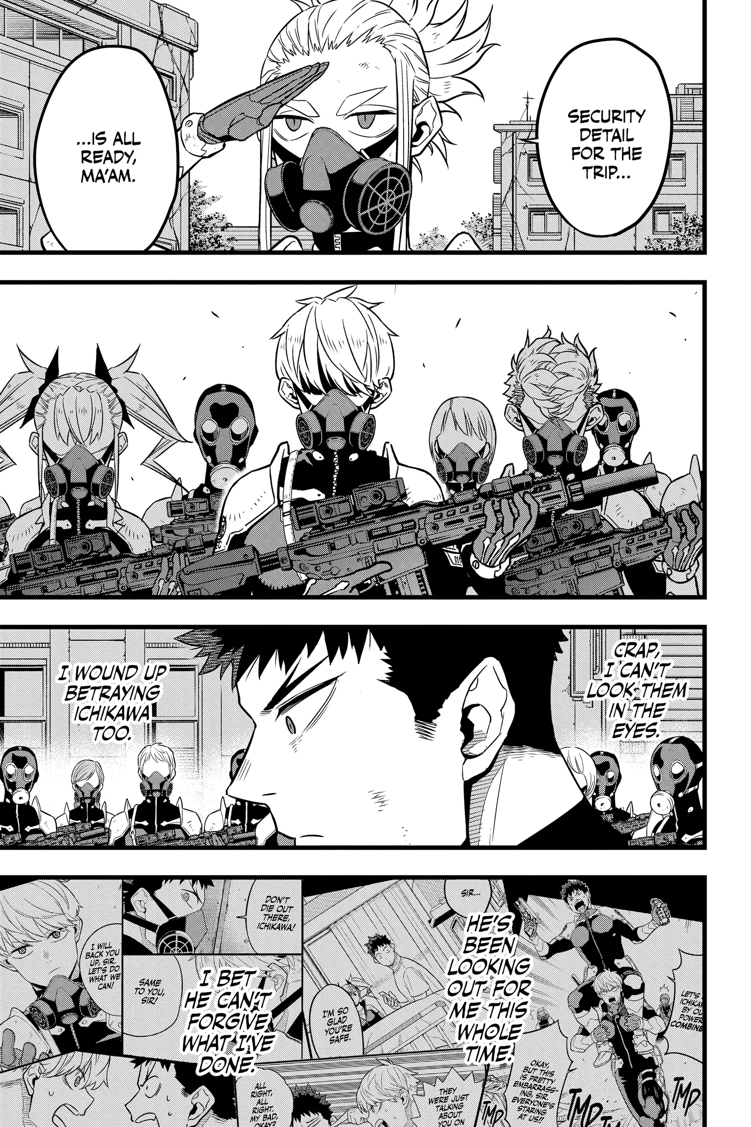Kaiju No 8 Manga β Chapter Vol 4 β Page 126