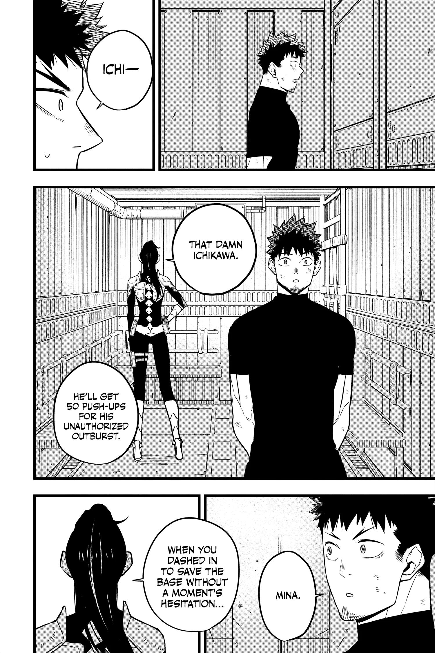 Kaiju No 8 Manga β Chapter Vol 4 β Page 129