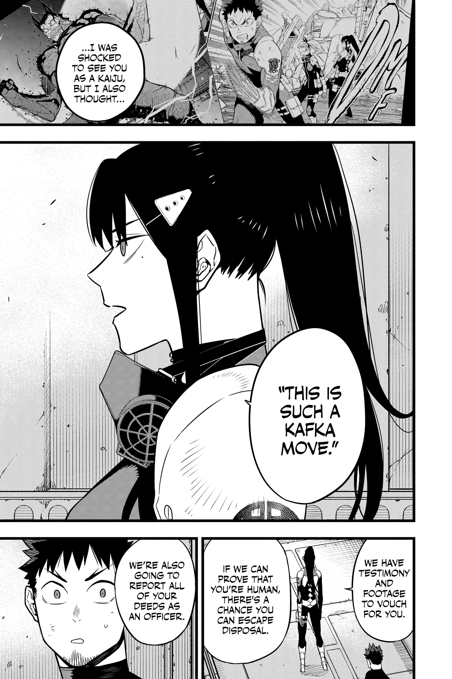 Kaiju No 8 Manga β Chapter Vol 4 β Page 130
