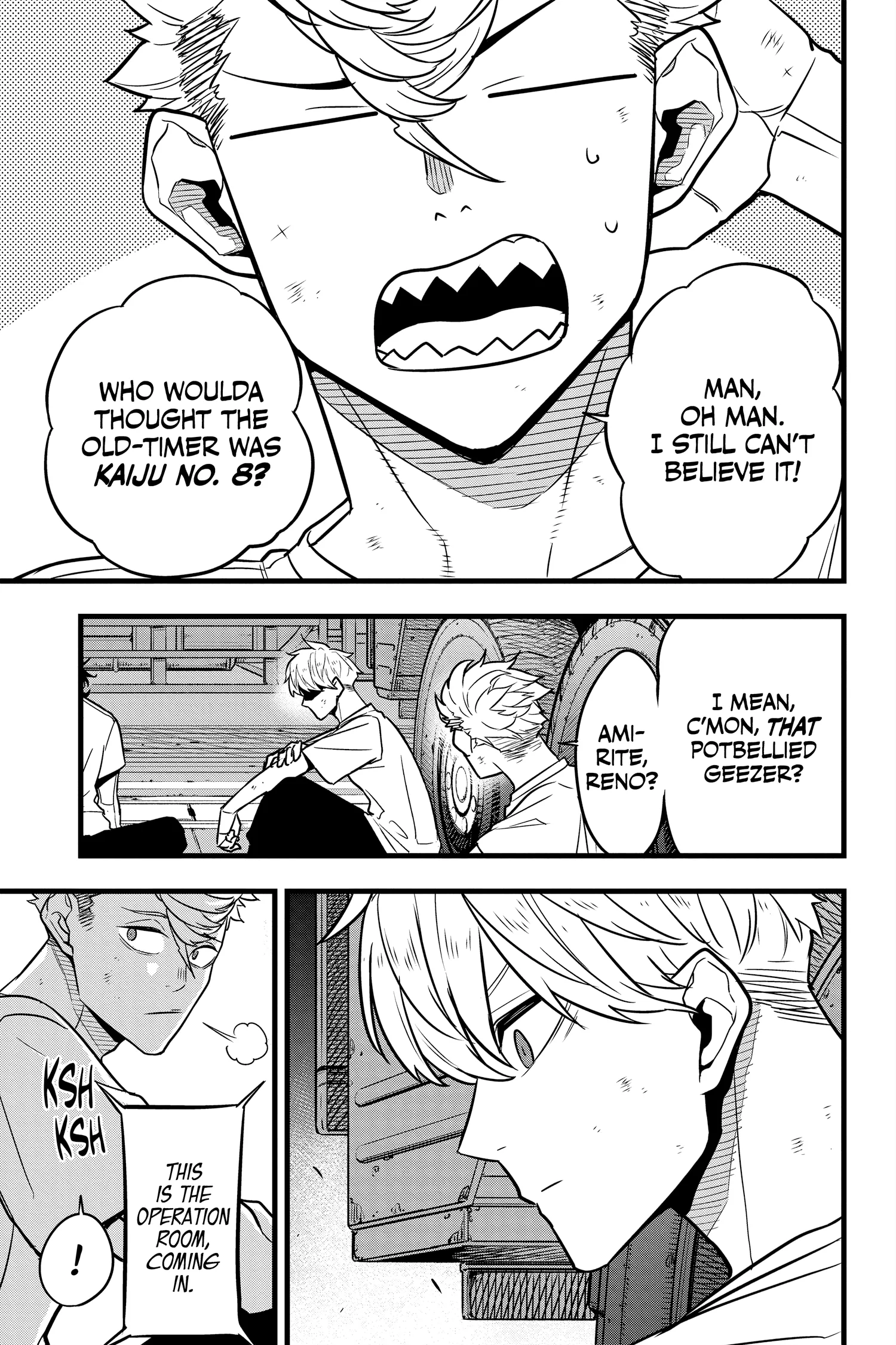 Kaiju No 8 Manga β Chapter Vol 4 β Page 143