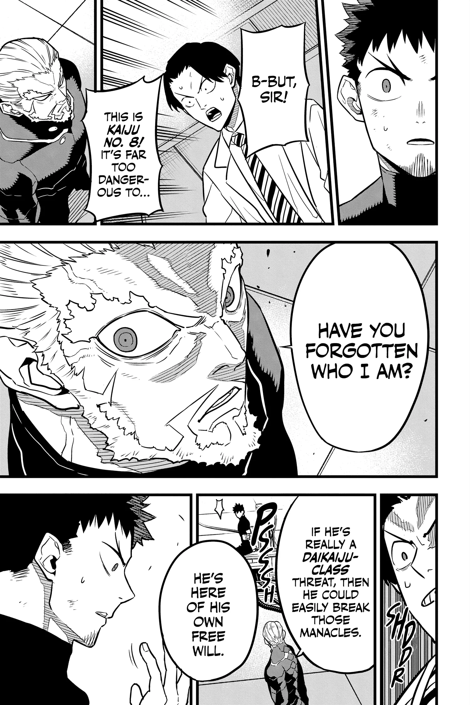 Kaiju No 8 Manga β Chapter Vol 4 β Page 158