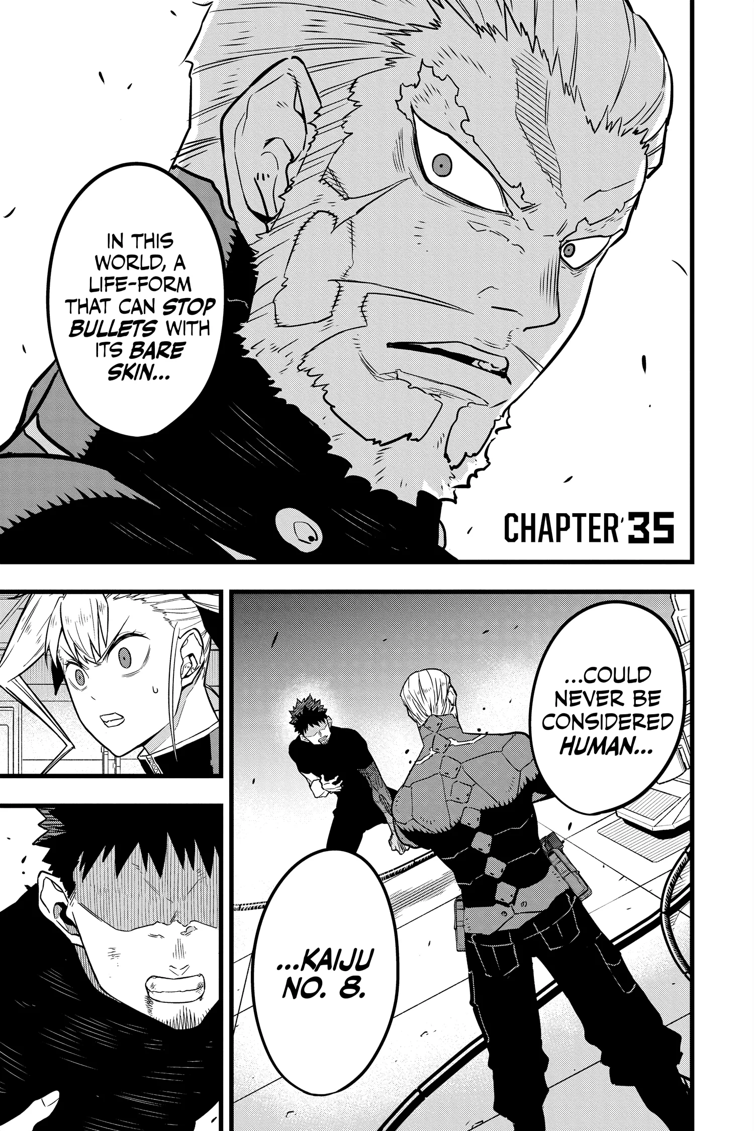 Kaiju No 8 Manga β Chapter Vol 4 β Page 164