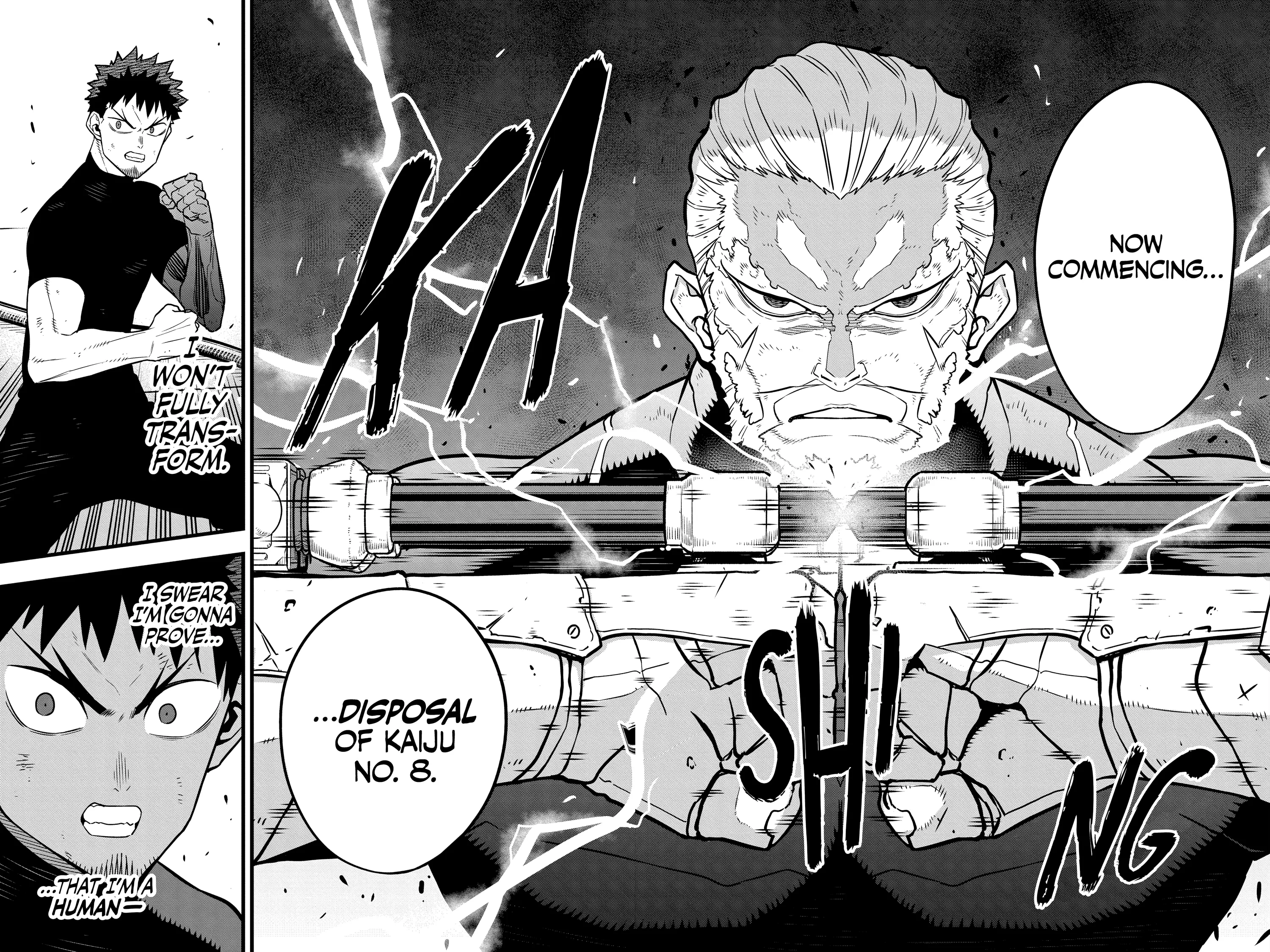 Kaiju No 8 Manga β Chapter Vol 4 β Page 167