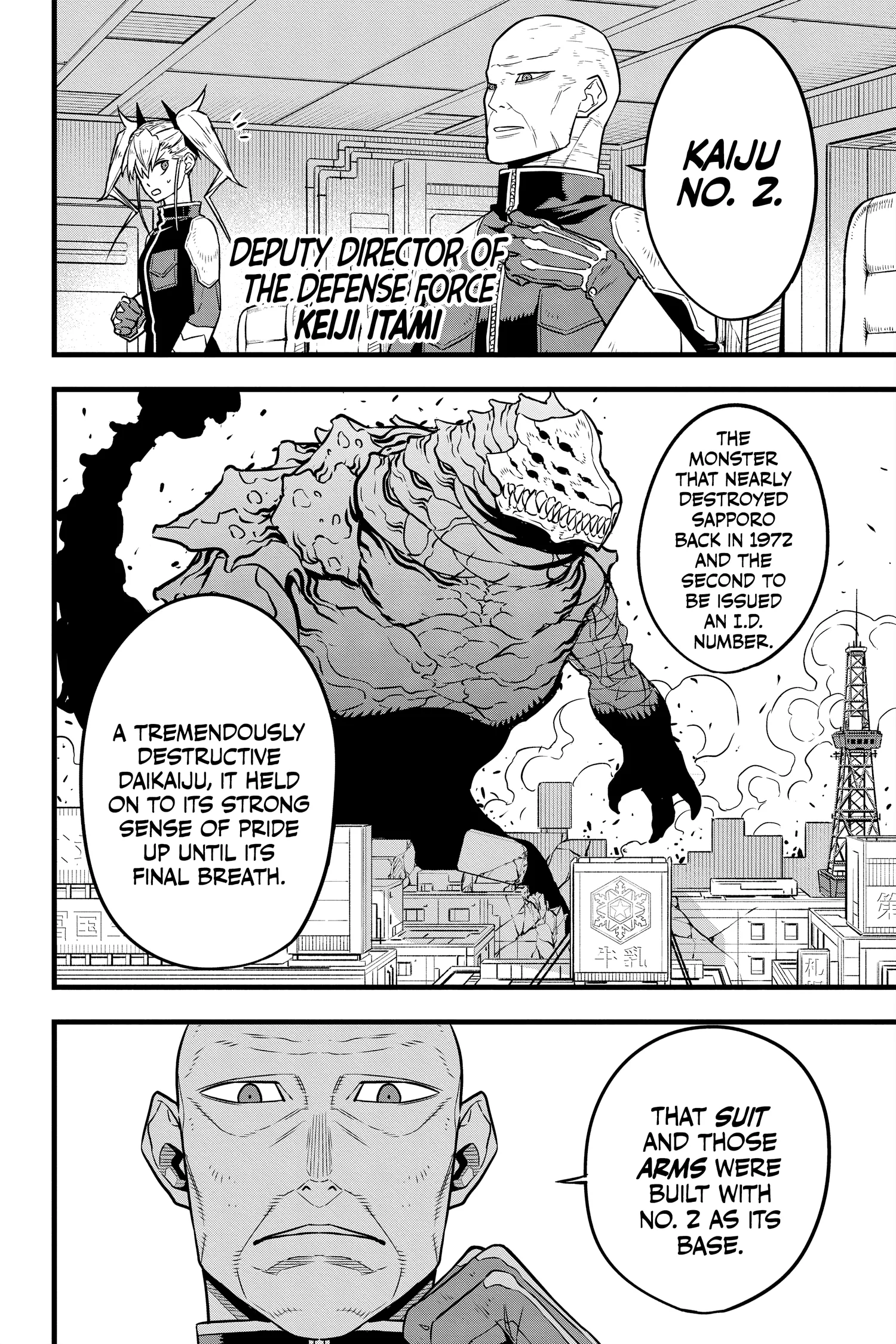 Kaiju No 8 Manga β Chapter Vol 4 β Page 176