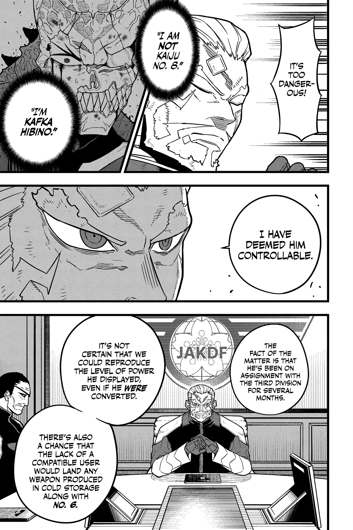 Kaiju No 8 Manga β Chapter Vol 5 β Page 51