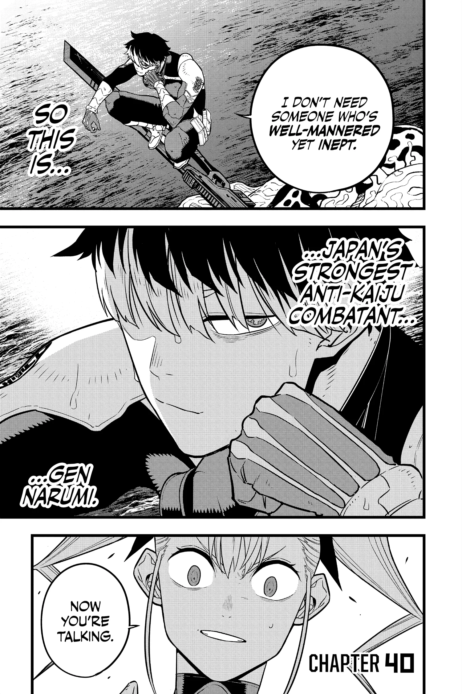 Kaiju No 8 Manga β Chapter Vol 5 β Page 91
