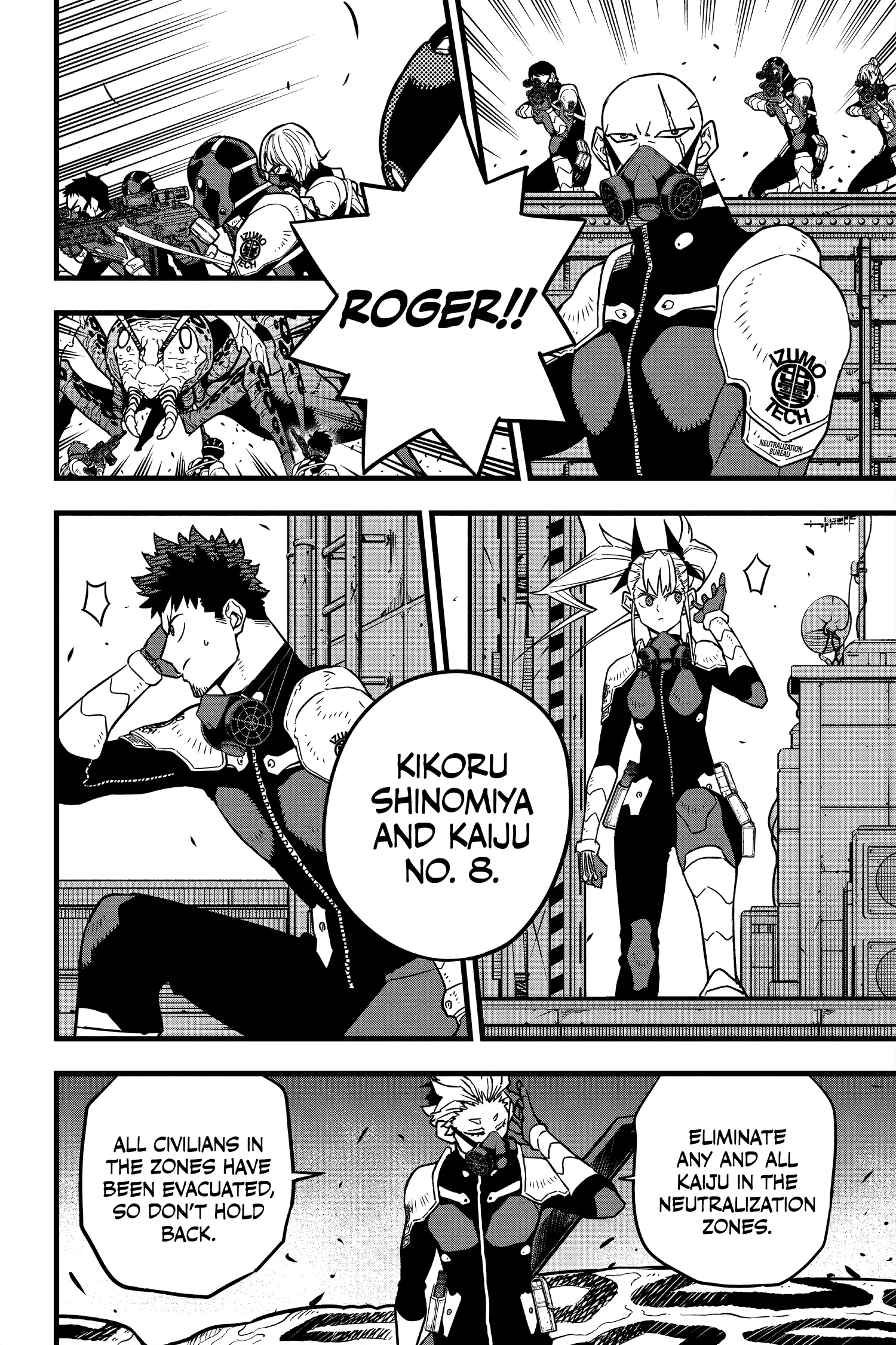 Kaiju No 8 Manga β Chapter Vol 5 β Page 130