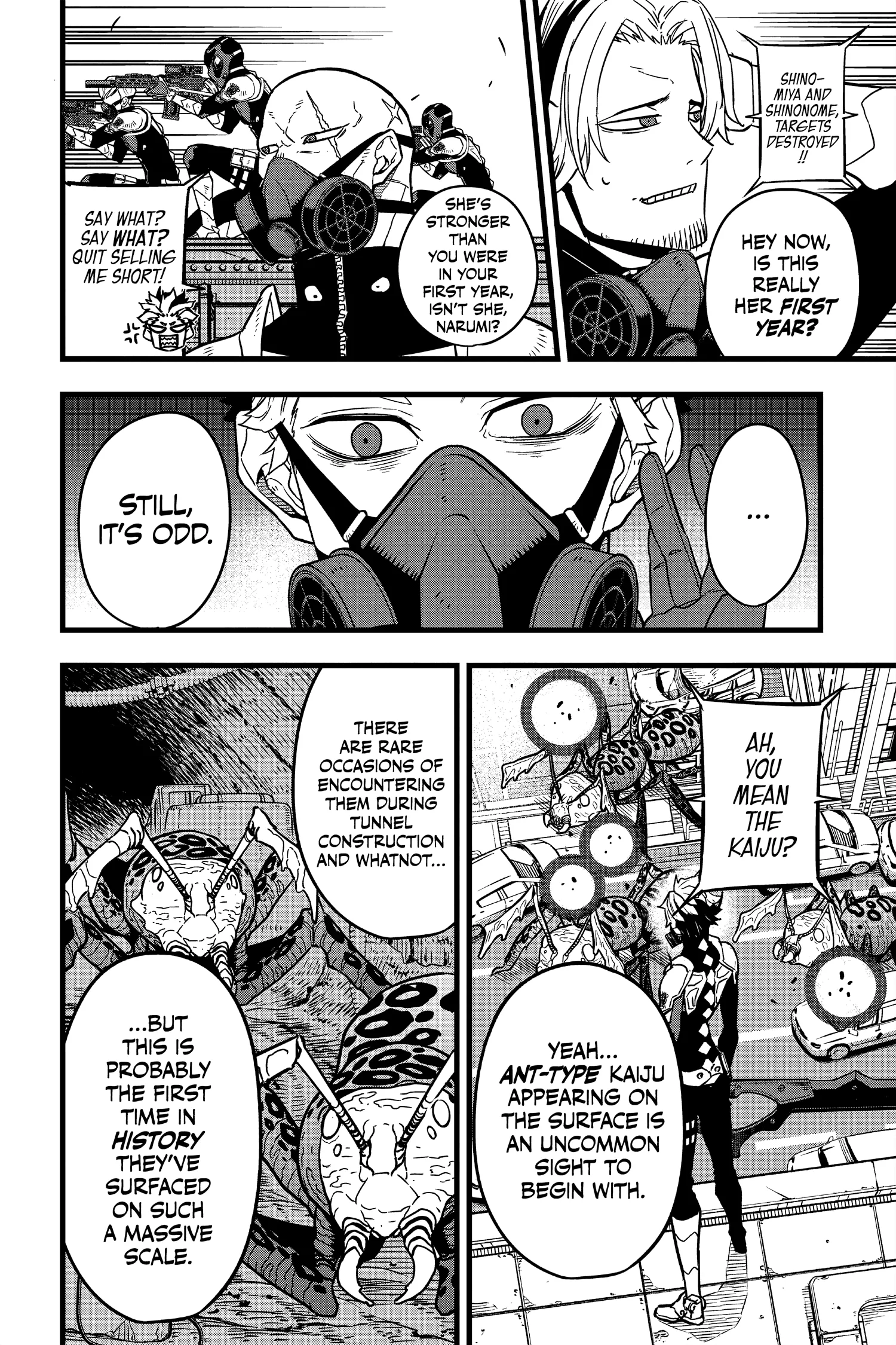 Kaiju No 8 Manga β Chapter Vol 5 β Page 142