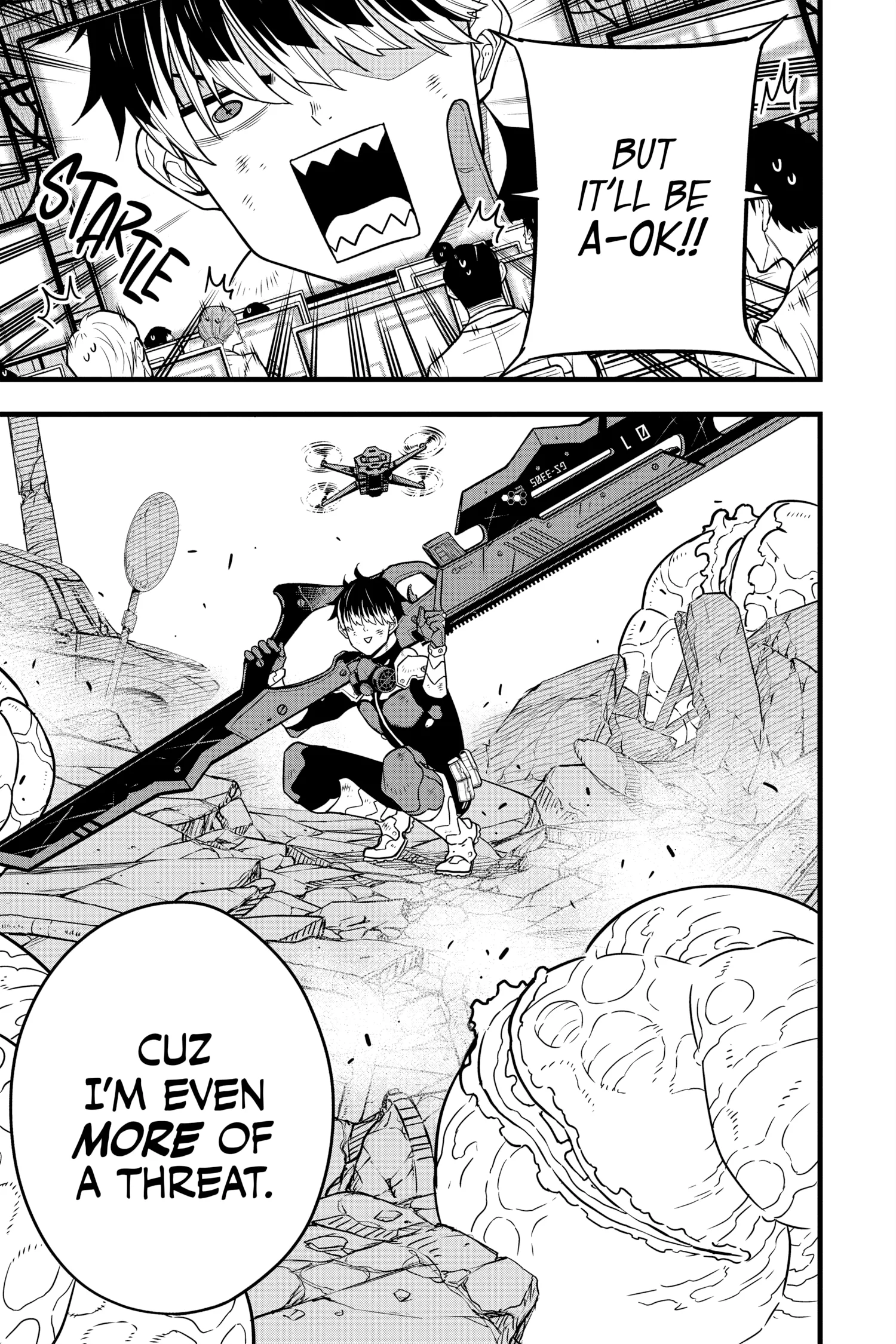 Kaiju No 8 Manga β Chapter Vol 6 β Page 91