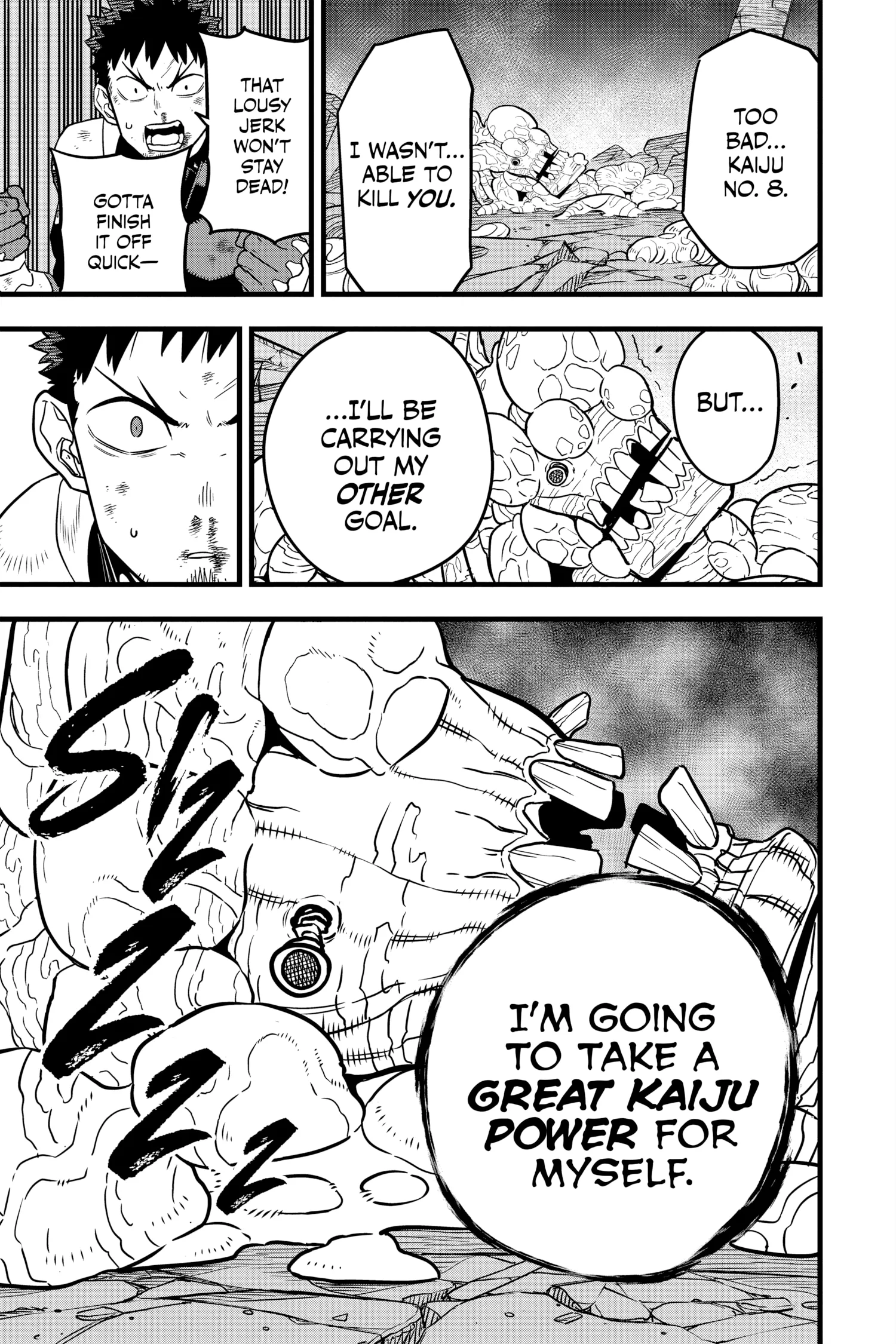 Kaiju No 8 Manga β Chapter Vol 6 β Page 116