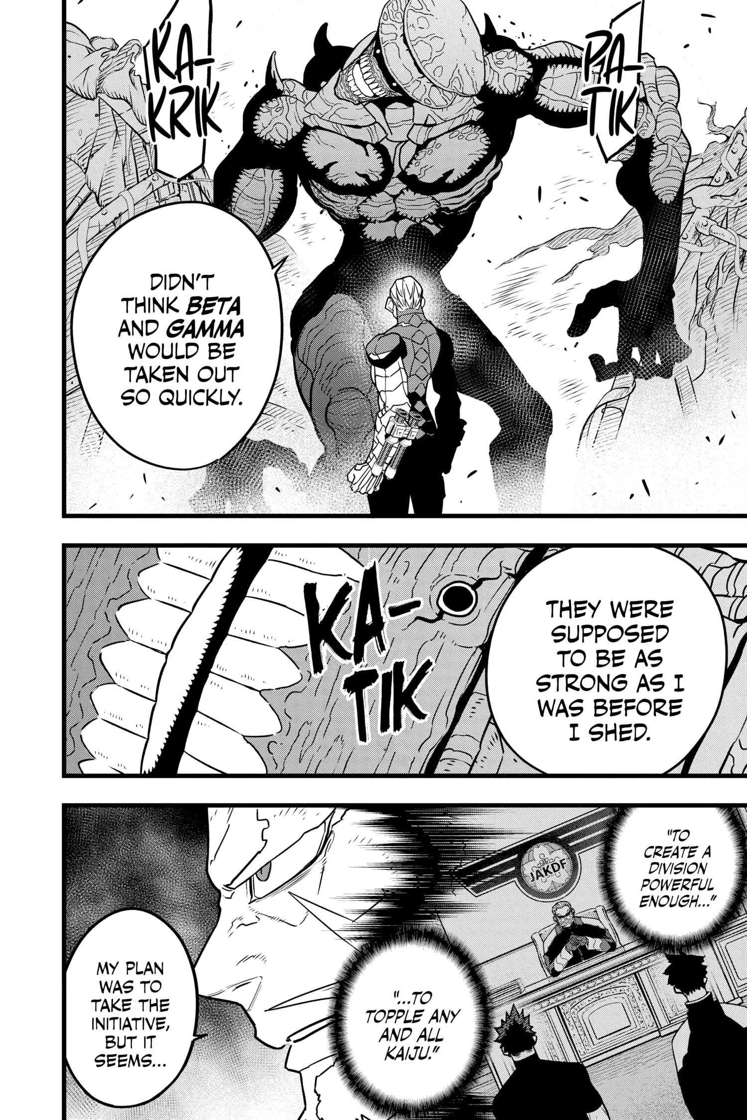 Kaiju No 8 Manga β Chapter Vol 6 β Page 127