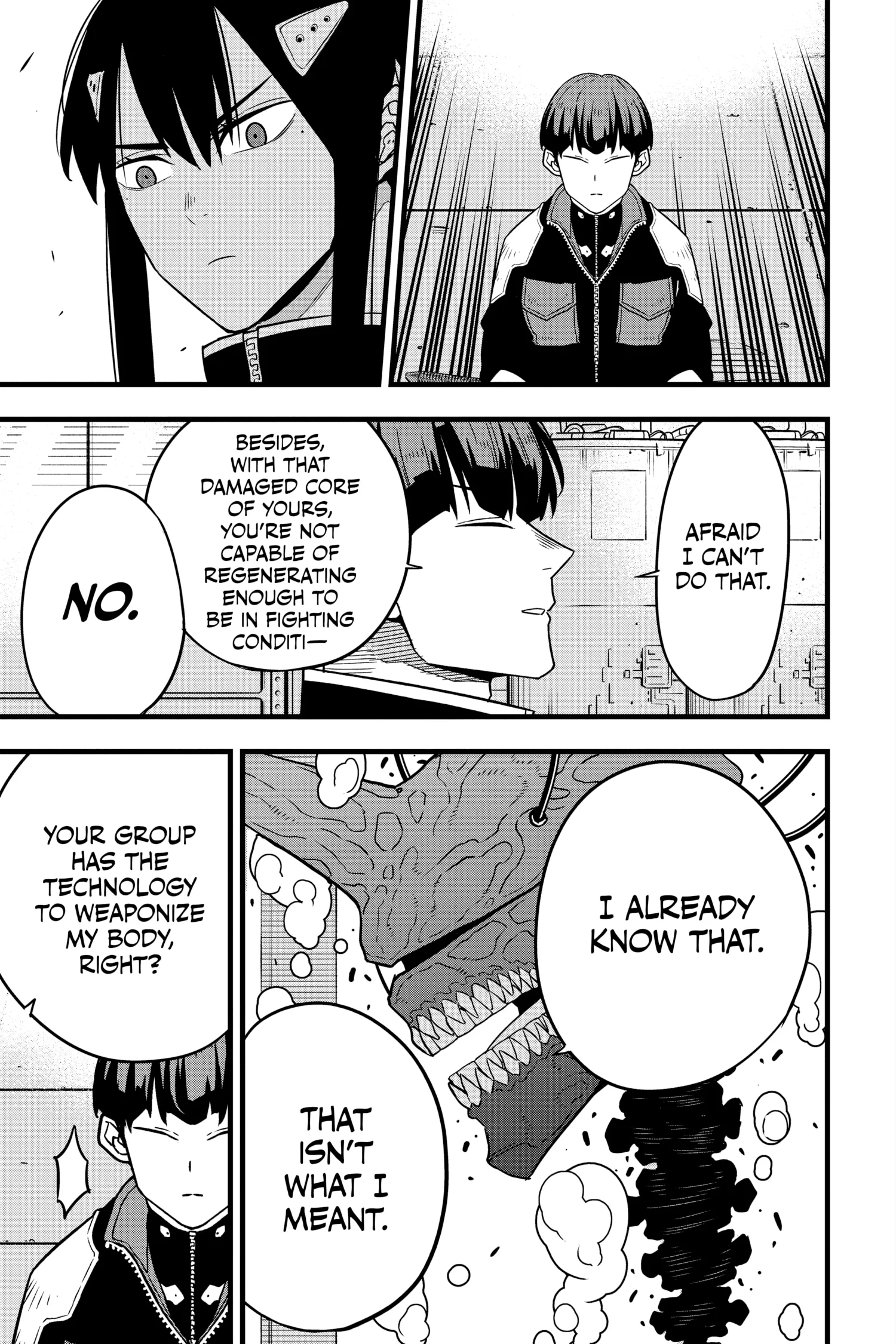 Kaiju No 8 Manga β Chapter Vol 7 β Page 104