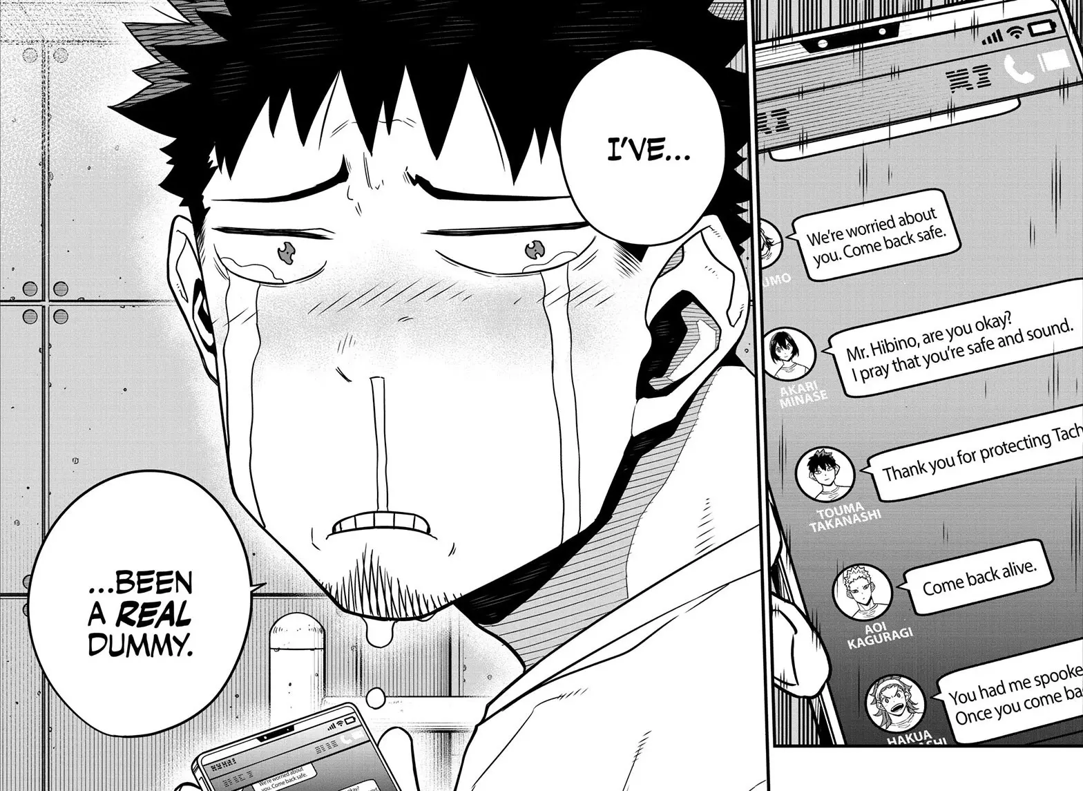 Kaiju No 8 Manga — Chapter 67 — Page 22