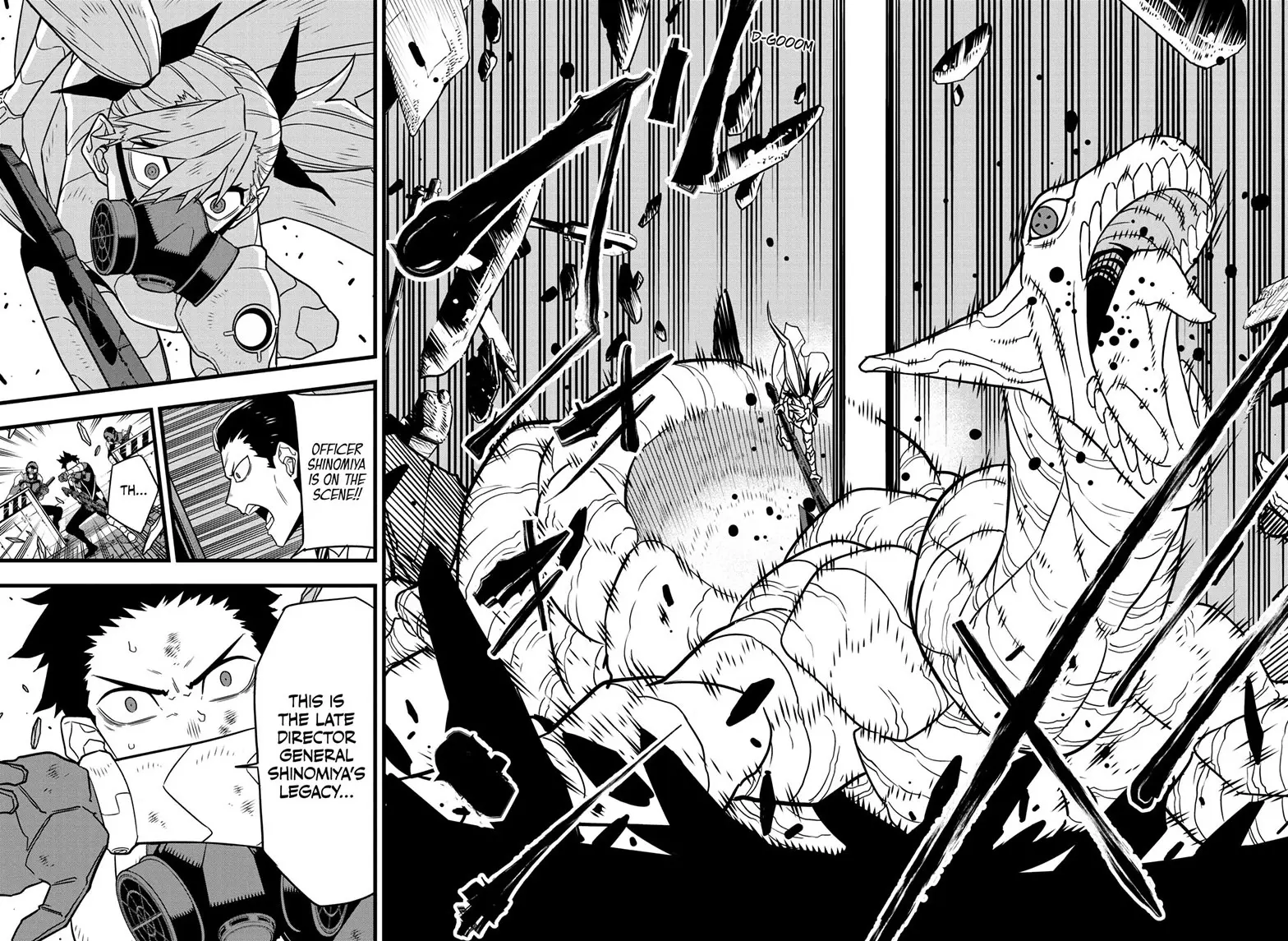Kaiju No 8 Manga — Chapter 72 — Page 8