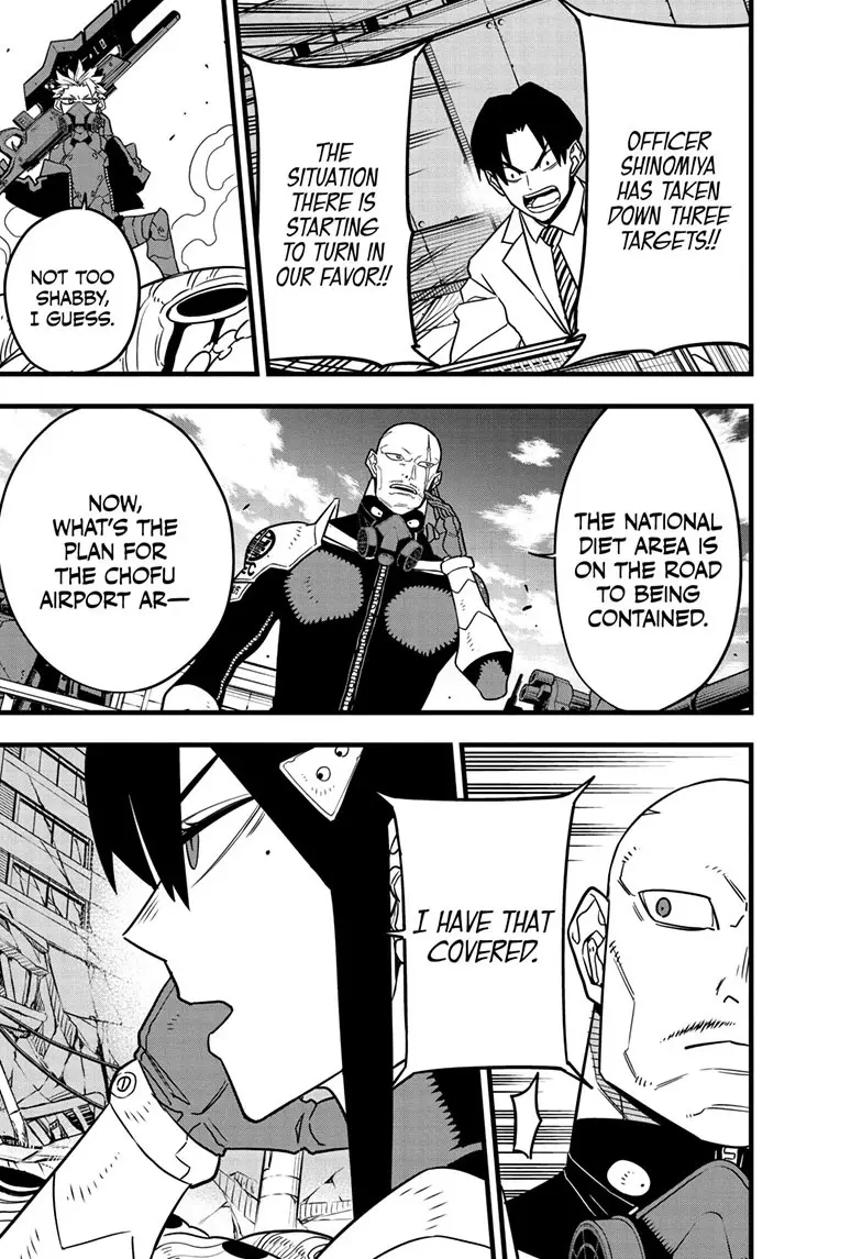 Kaiju No 8 Manga — Chapter 72 — Page 17