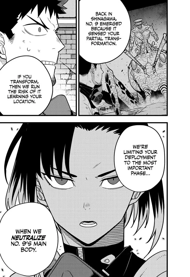 Kaiju No 8 Manga — Chapter 75 — Page 8