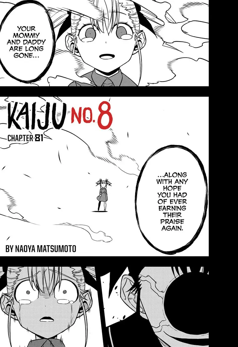 Kaiju No 8 Manga β Chapter 81 β Page 1
