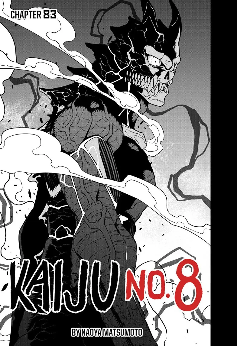 Kaiju No 8 Manga — Chapter 83 — Page 1