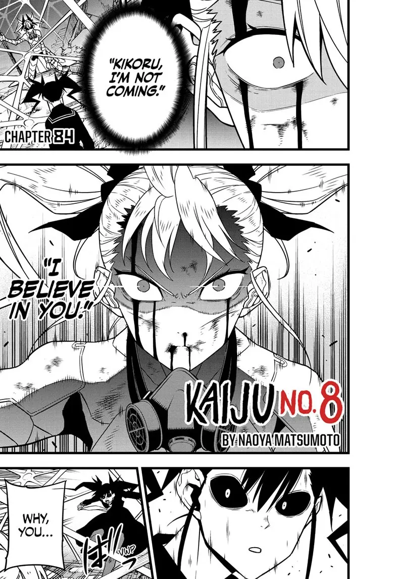Kaiju No 8 Manga β Chapter 84 β Page 1