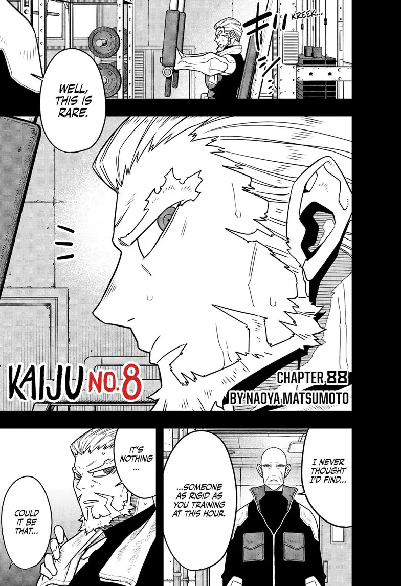 Kaiju No 8 Manga — Chapter 88 — Page 1