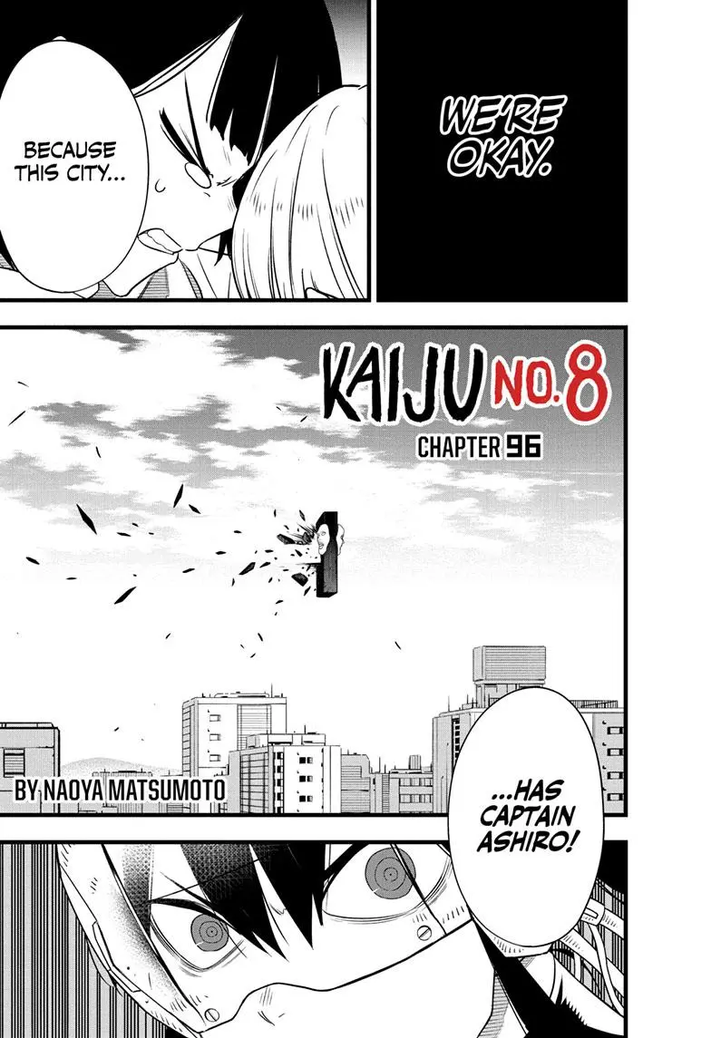 Kaiju No 8 Manga β Chapter 96 β Page 1