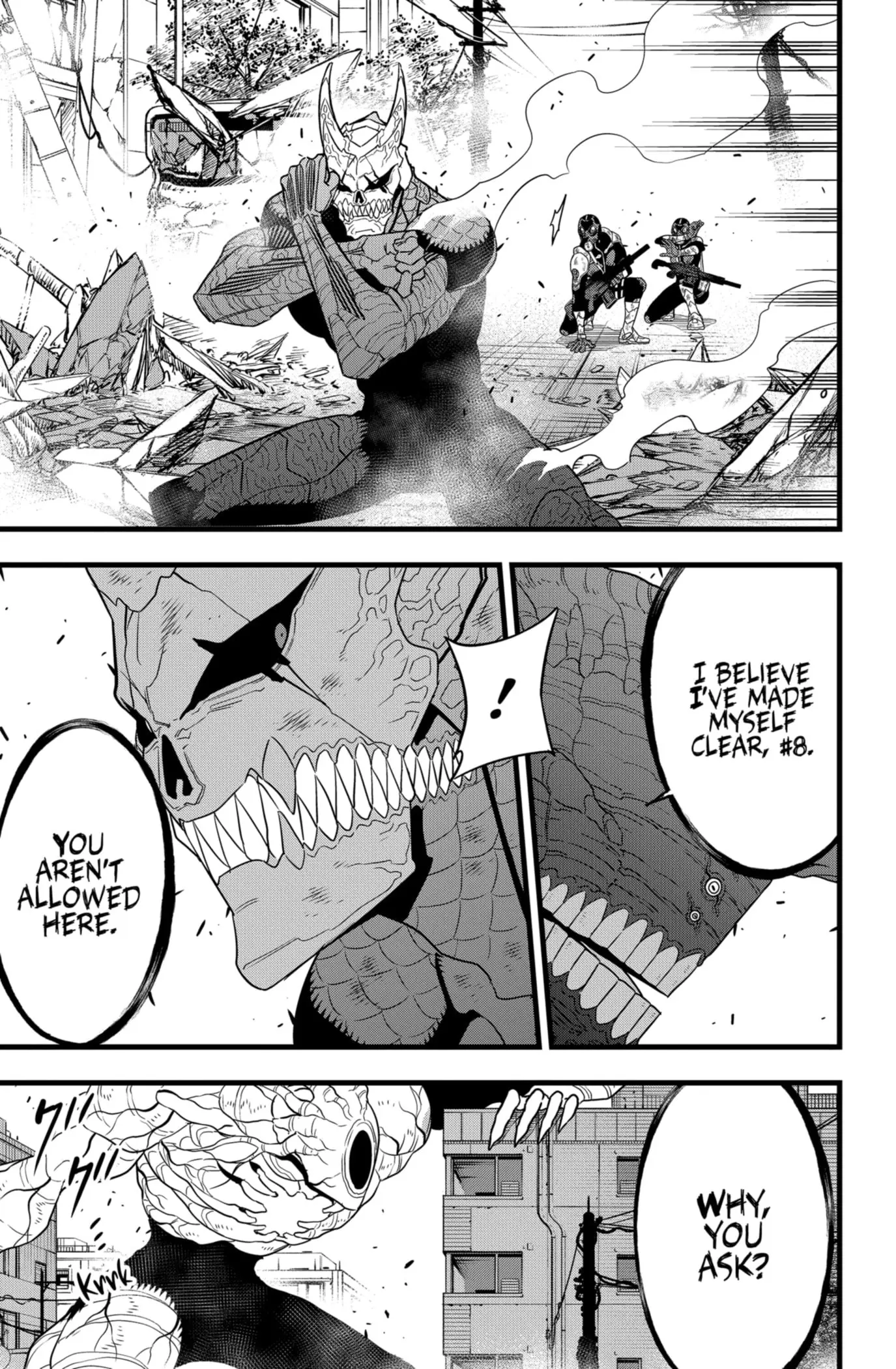 Kaiju No 8 Manga β Chapter 98 β Page 3