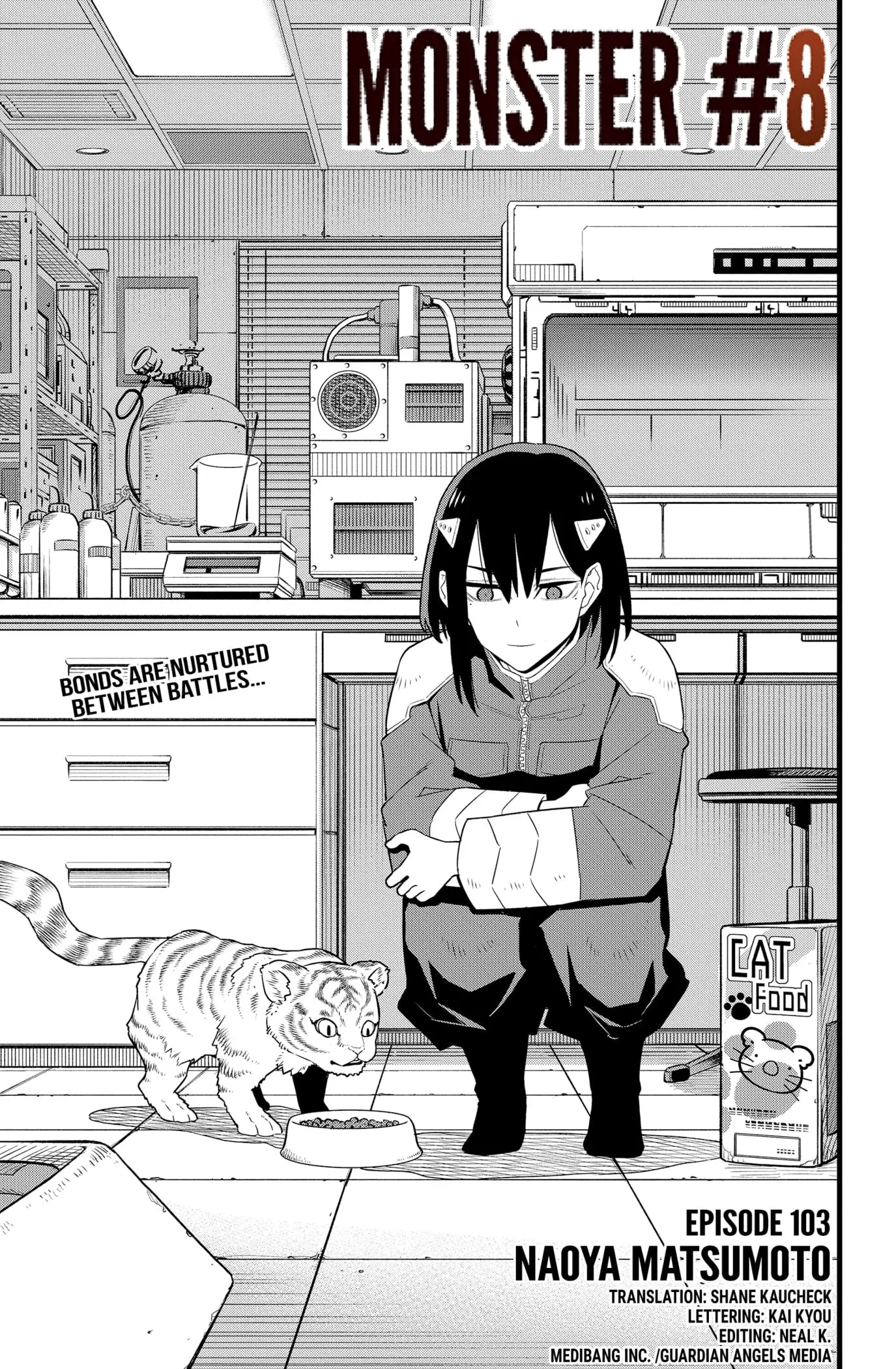 Kaiju No 8 Manga β Chapter 103 β Page 1
