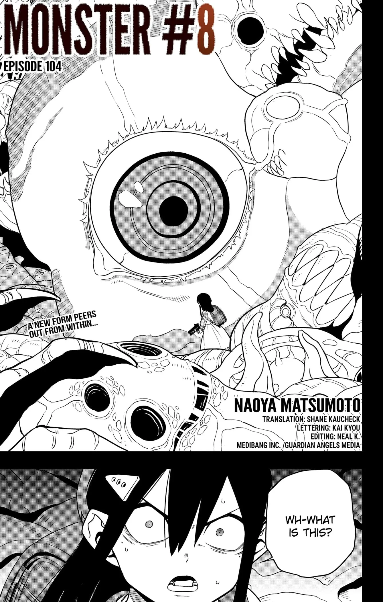 Kaiju No 8 Manga β Chapter 104 β Page 1