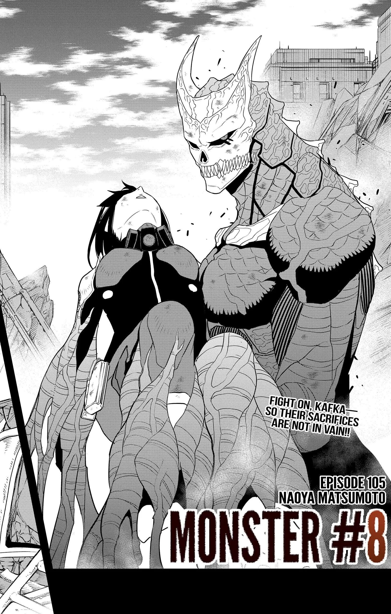 Kaiju No 8 Manga β Chapter 105 β Page 2
