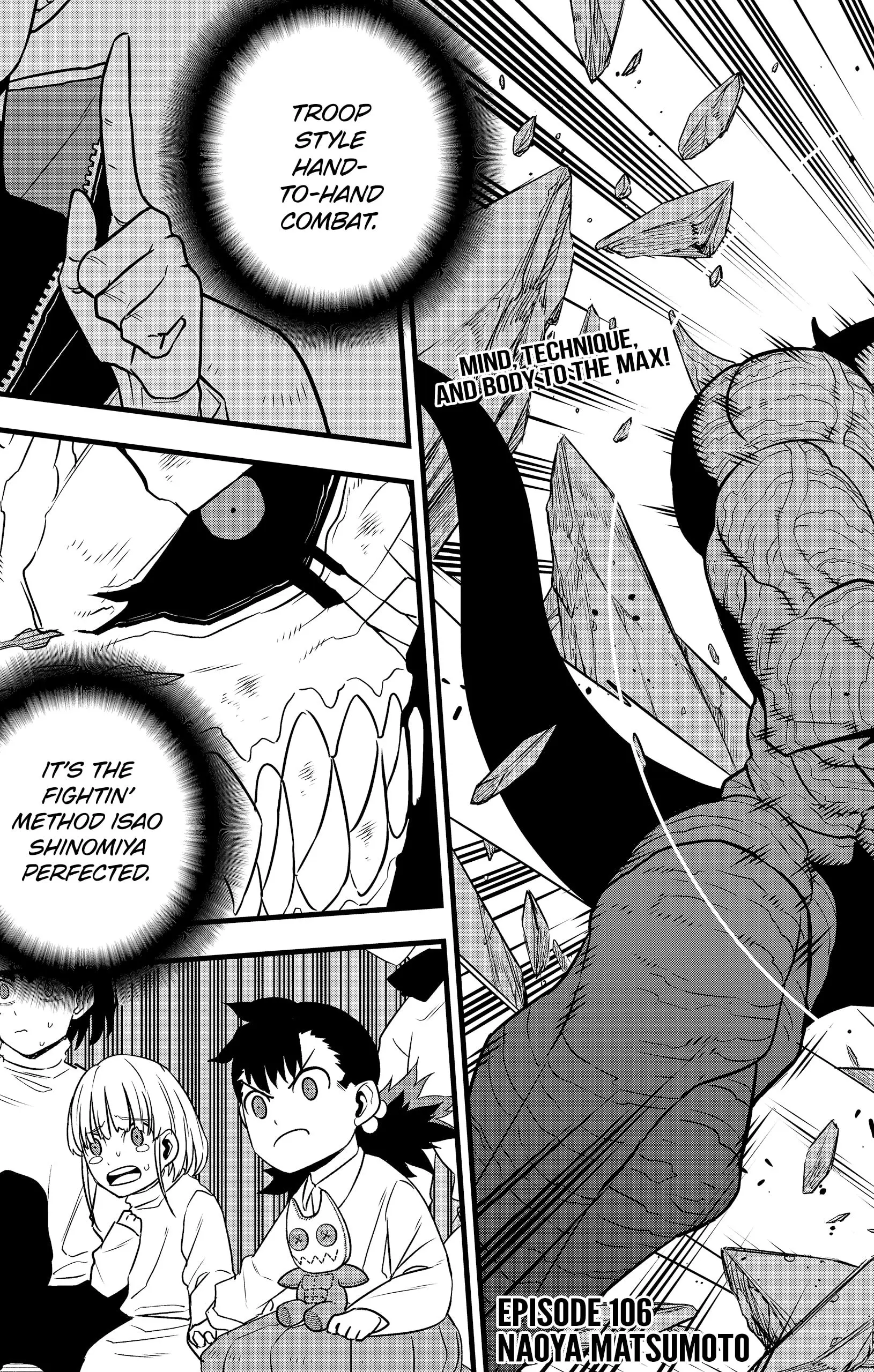 Kaiju No 8 Manga β Chapter 106 β Page 3