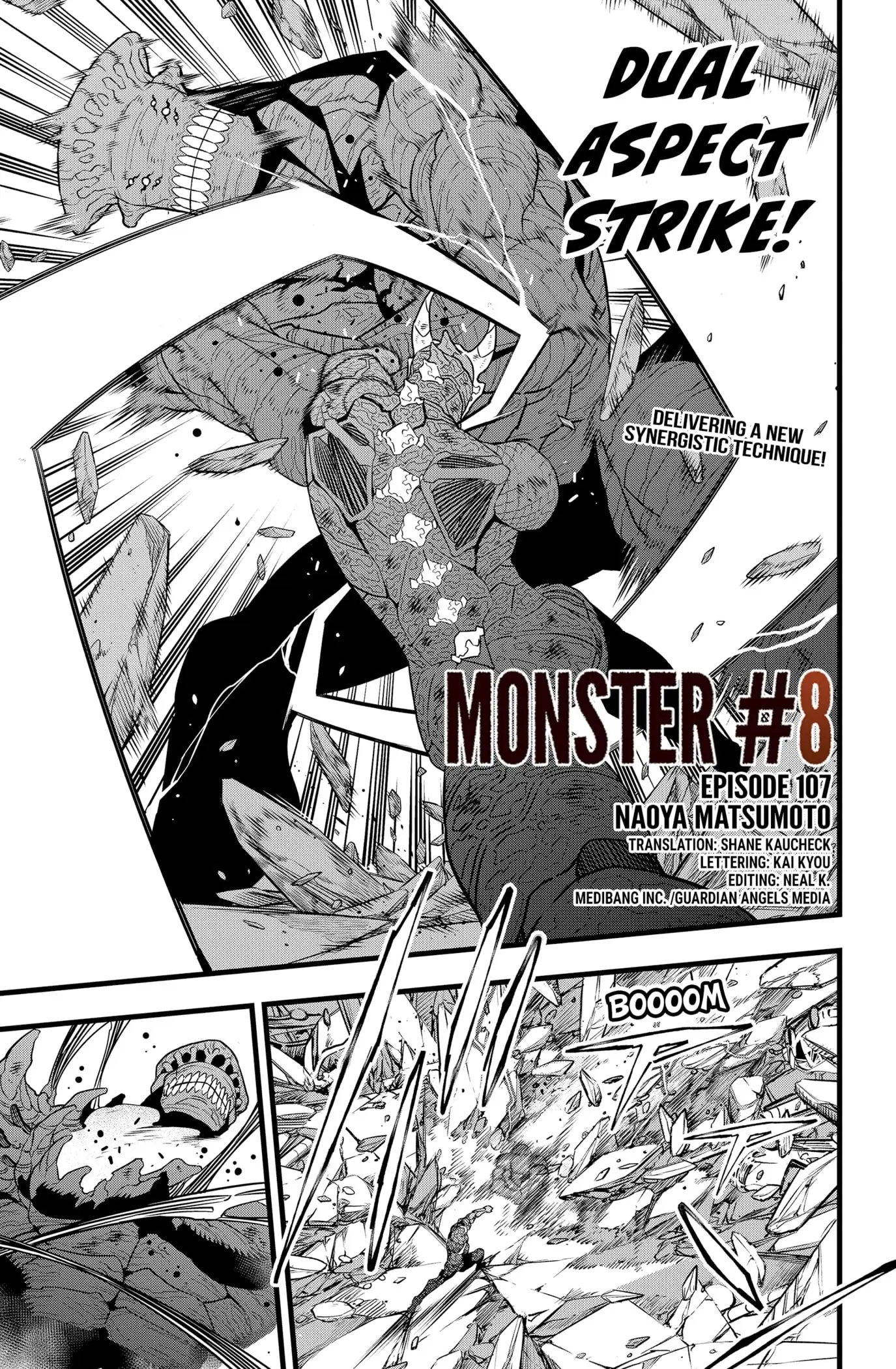 Kaiju No 8 Manga — Chapter 107 — Page 1