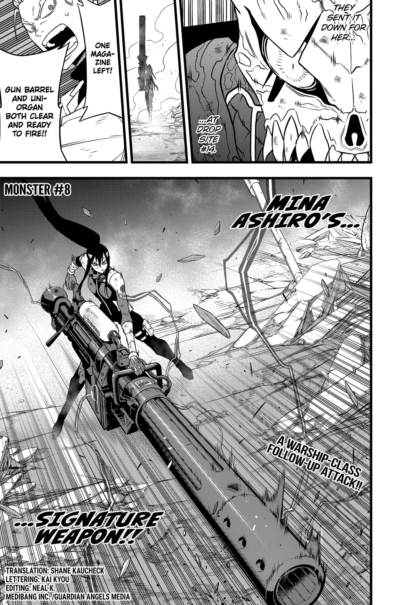 Kaiju No 8 Manga β Chapter 112 β Page 1