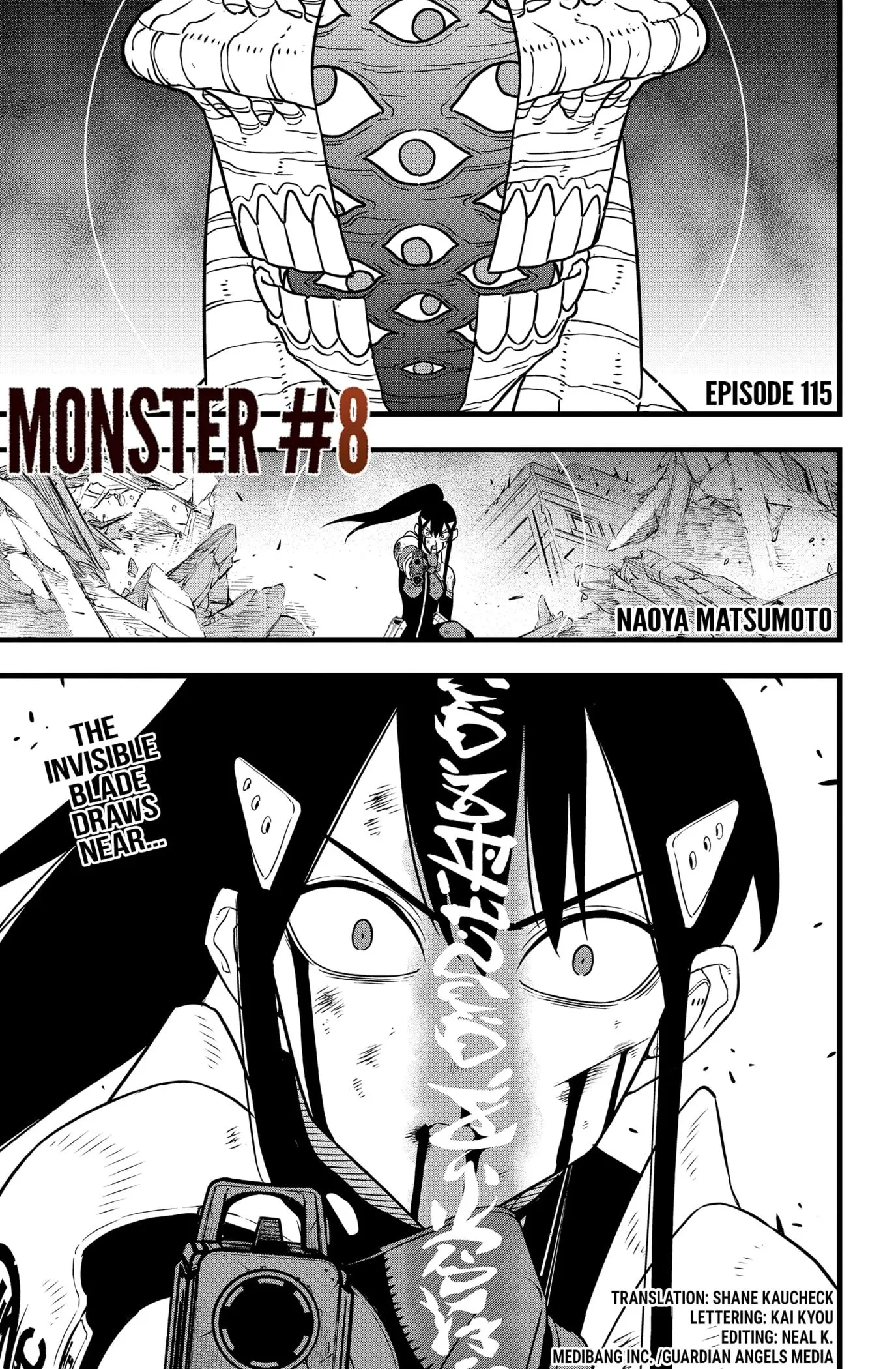 Kaiju No 8 Manga β Chapter 115 β Page 1