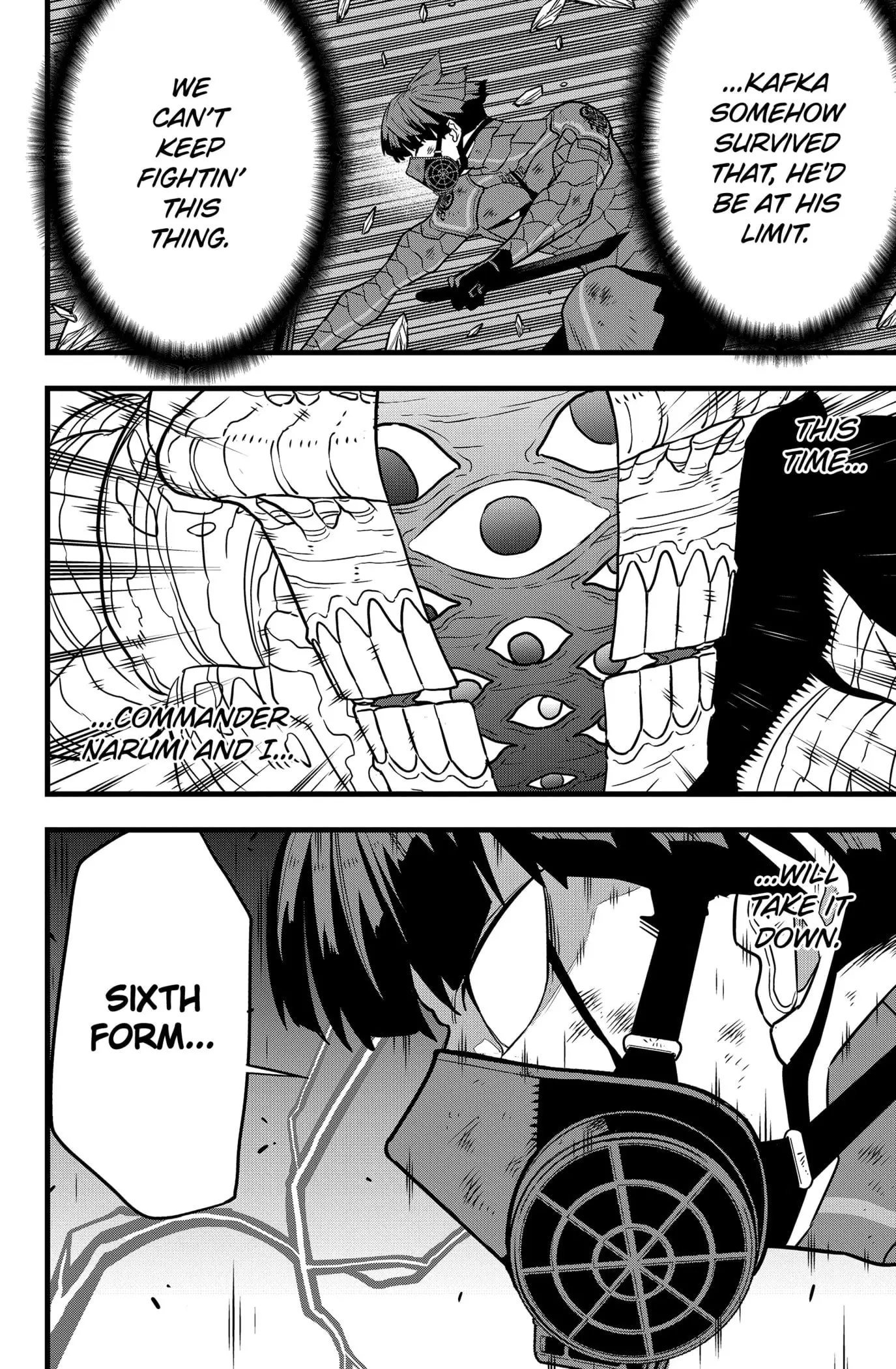 Kaiju No 8 Manga — Chapter 116 — Page 22