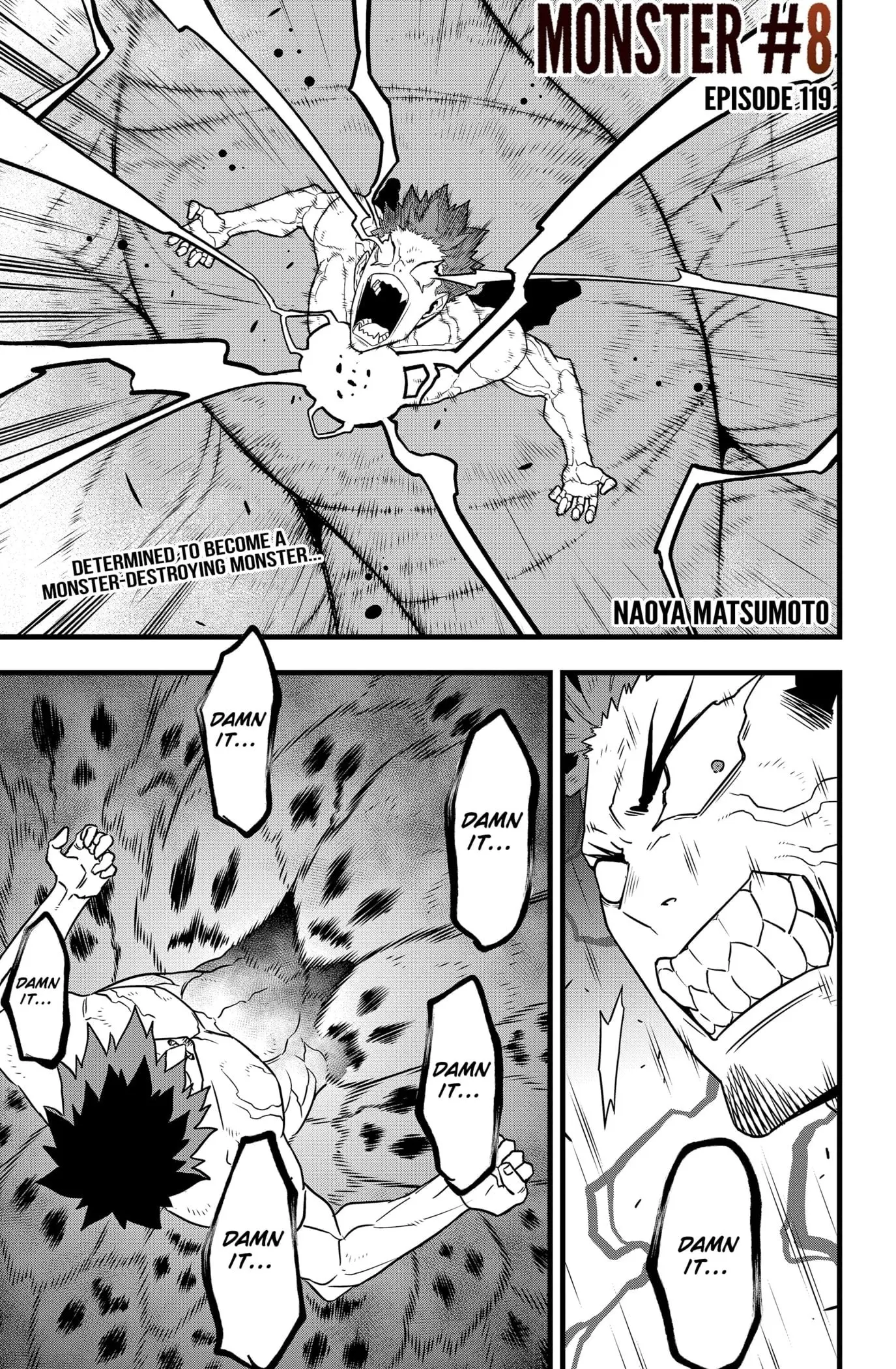 Kaiju No 8 Manga β Chapter 119 β Page 1