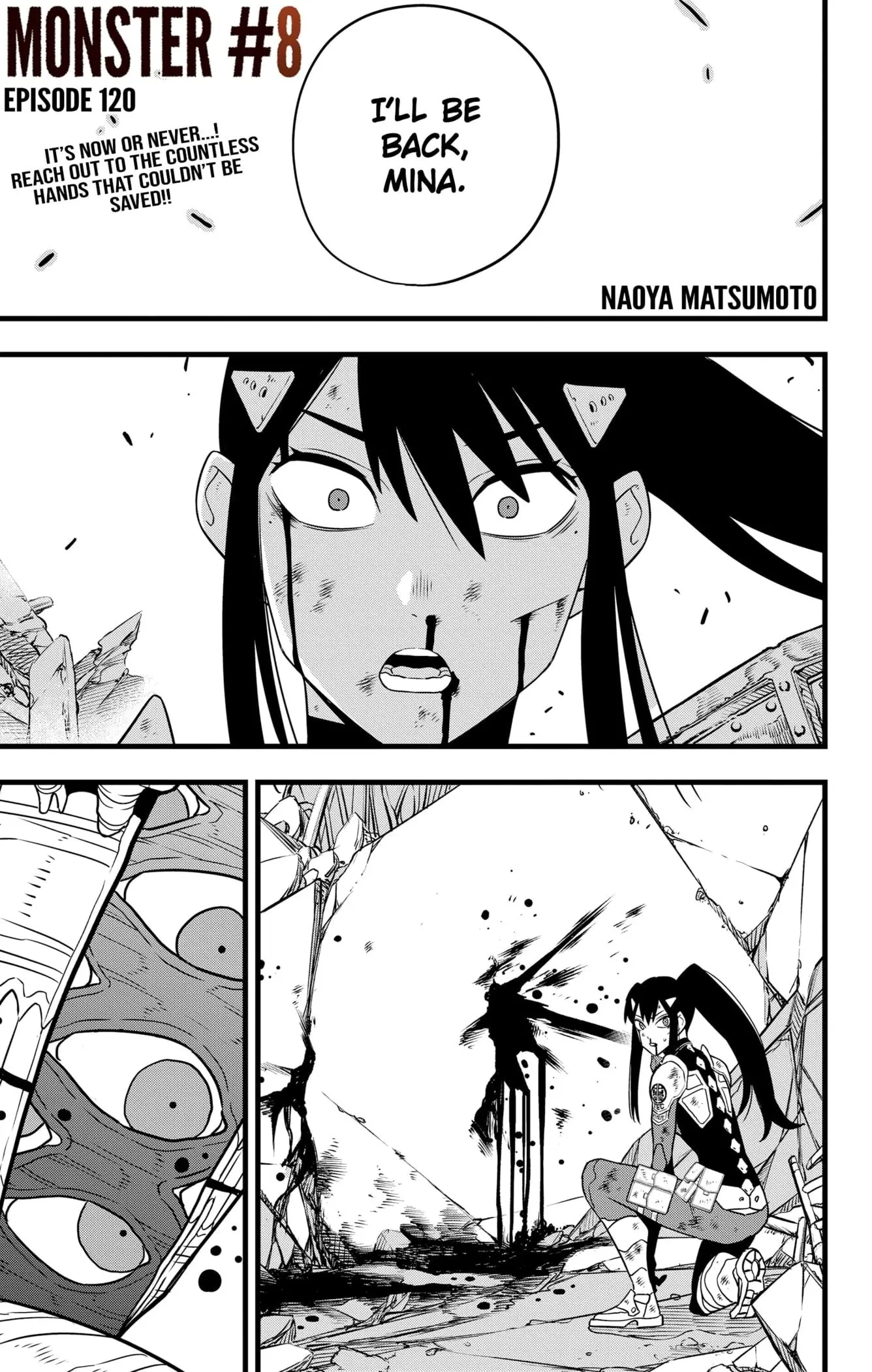 Kaiju No 8 Manga — Chapter 120 — Page 1