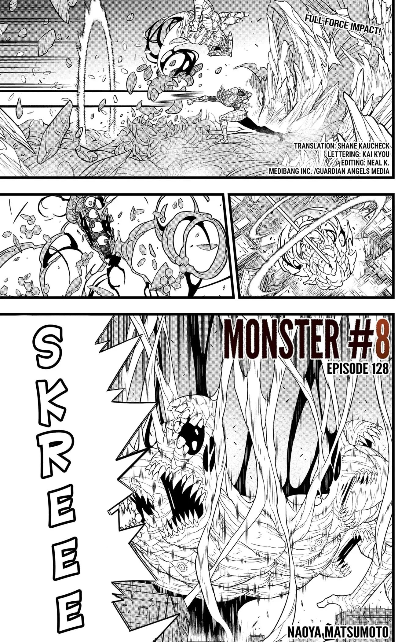 Kaiju No 8 Manga — Chapter 128 — Page 1