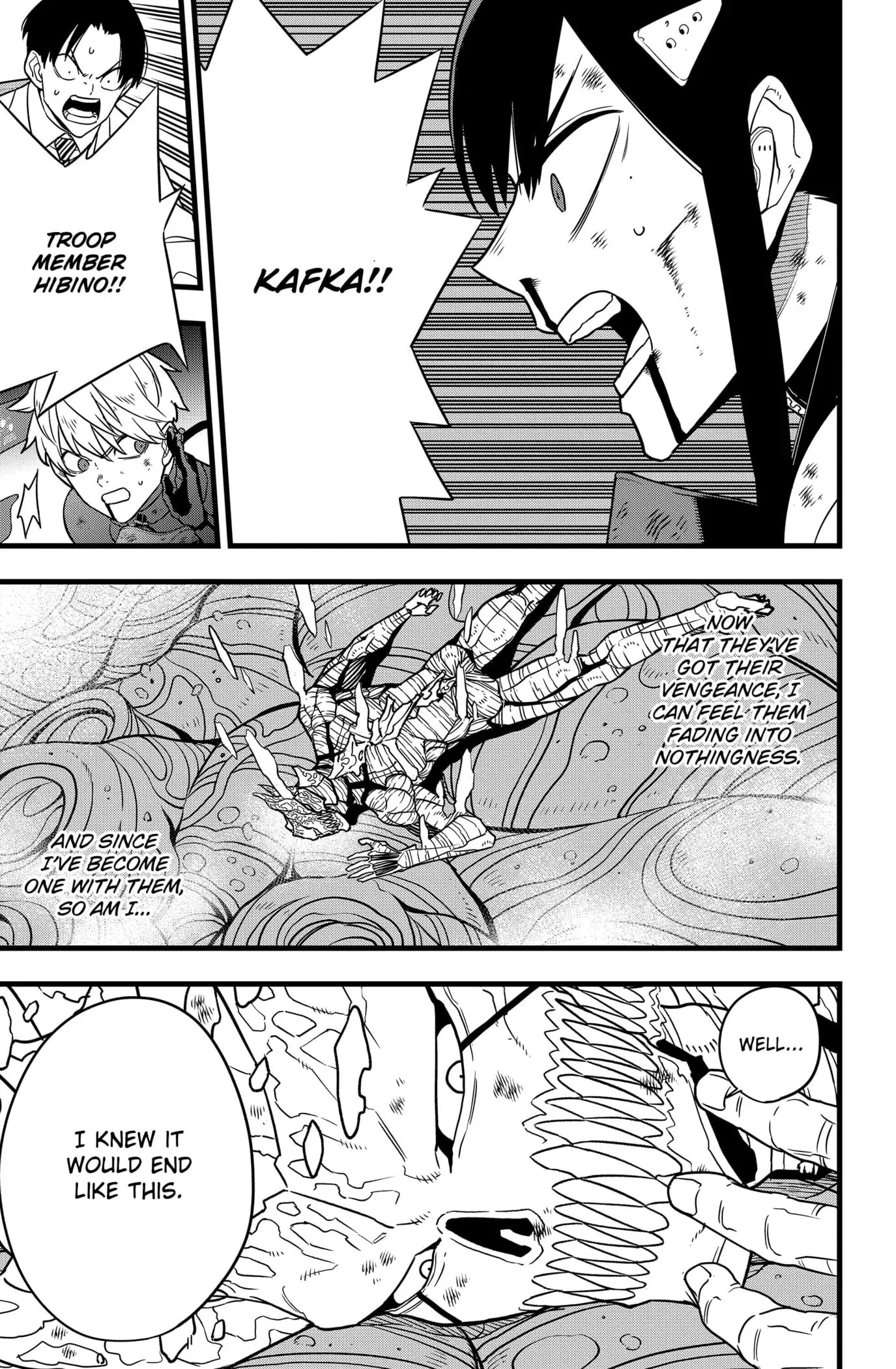 Kaiju No 8 Manga — Chapter 128 — Page 7