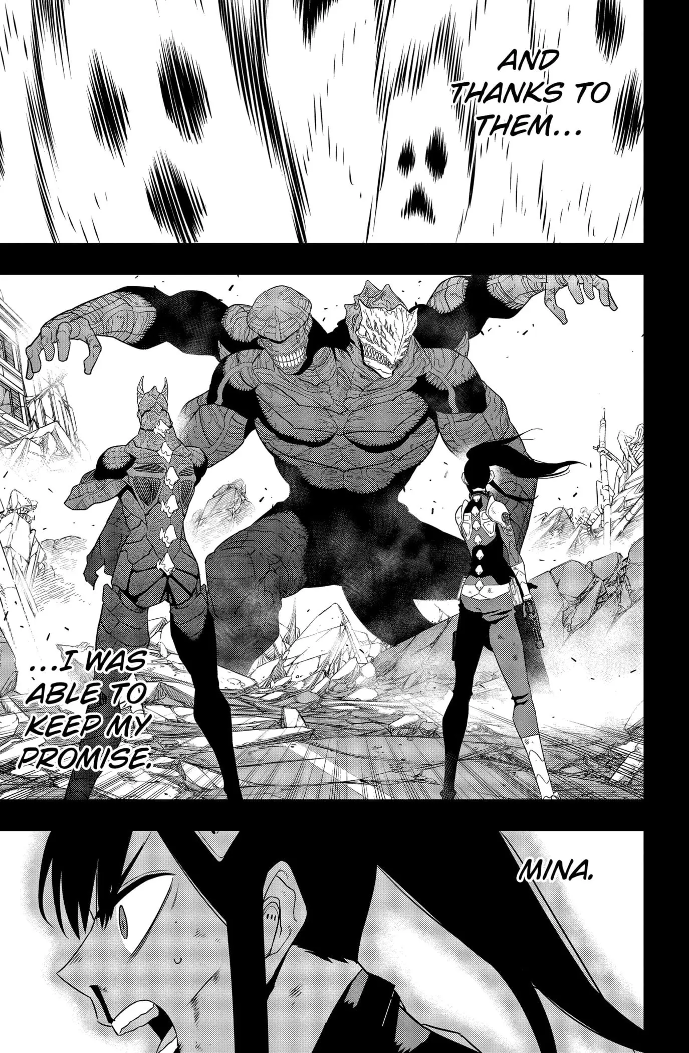 Kaiju No 8 Manga — Chapter 128 — Page 9