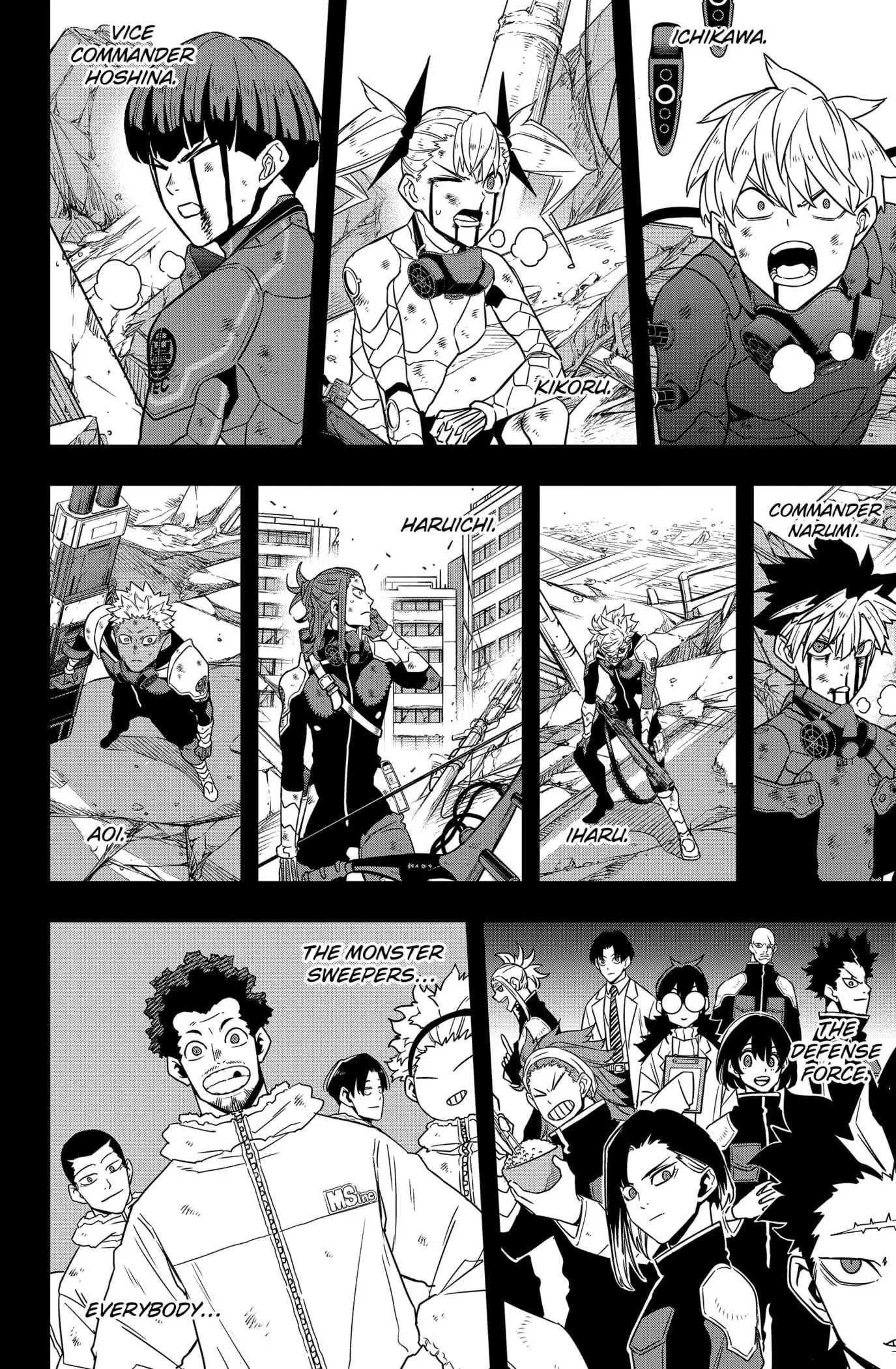 Kaiju No 8 Manga — Chapter 128 — Page 10