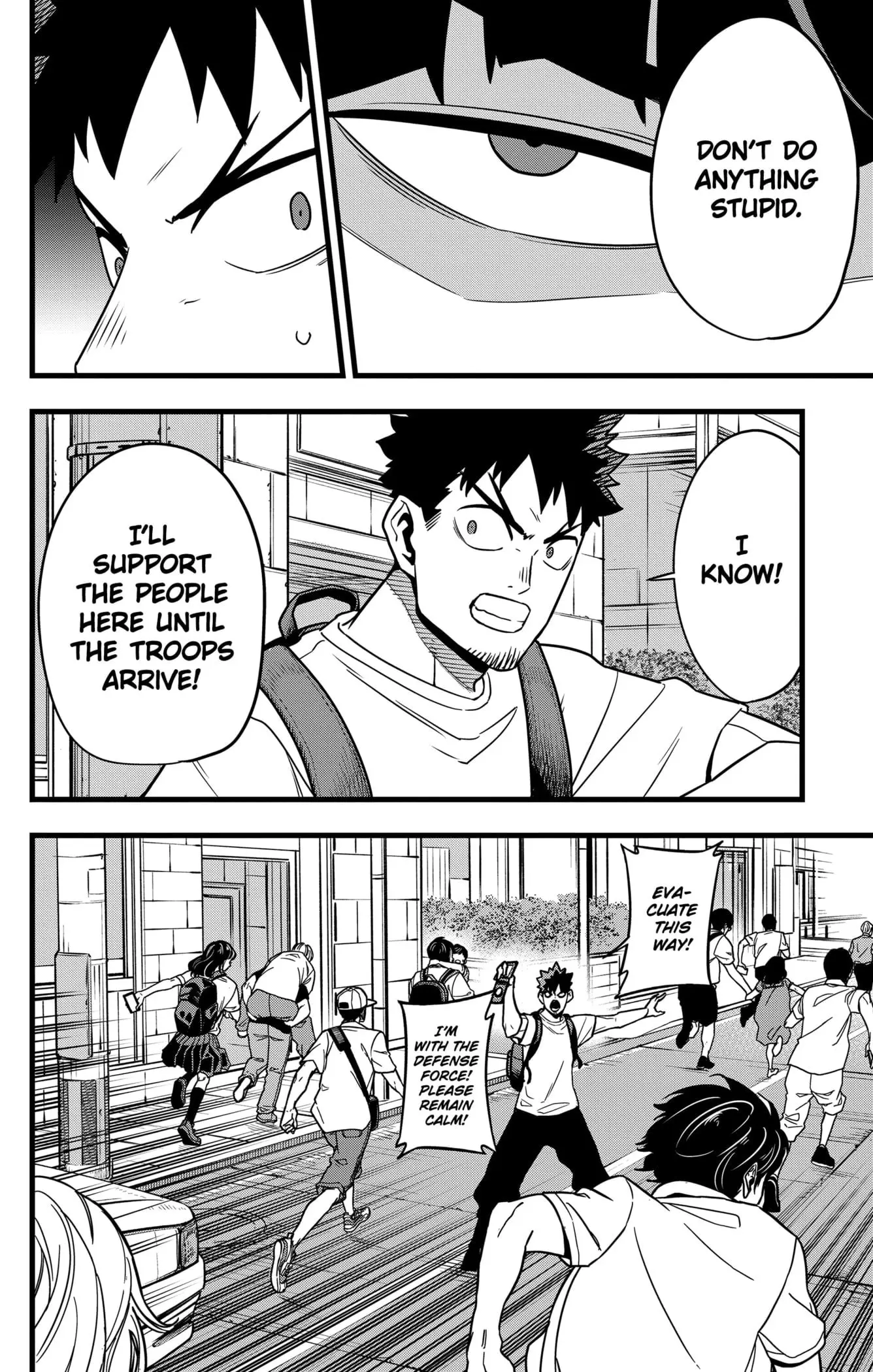 Kaiju No 8 Manga β Chapter 129 END β Page 38