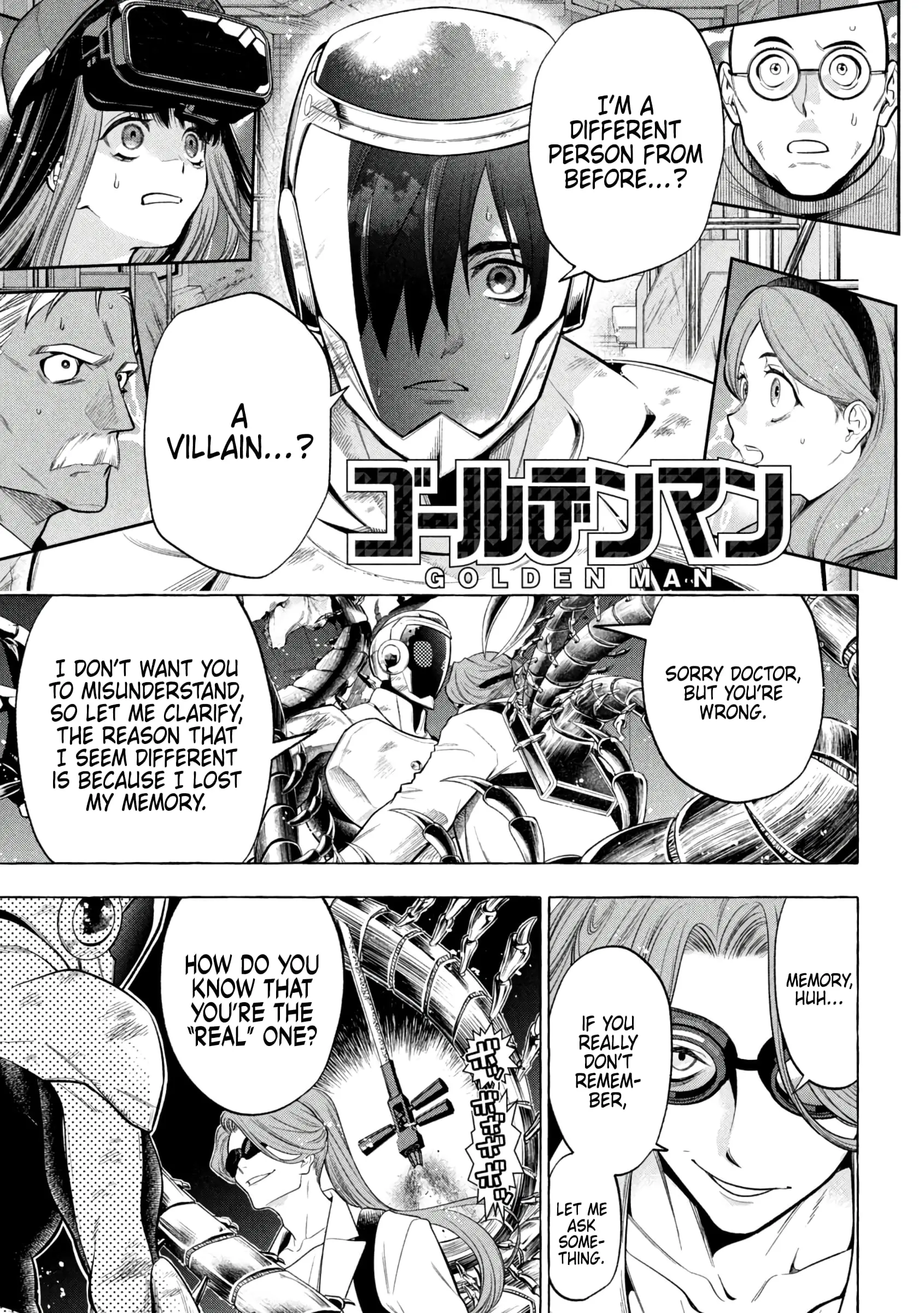 GOLDEN MAN Manga β Chapter 12 β Page 1