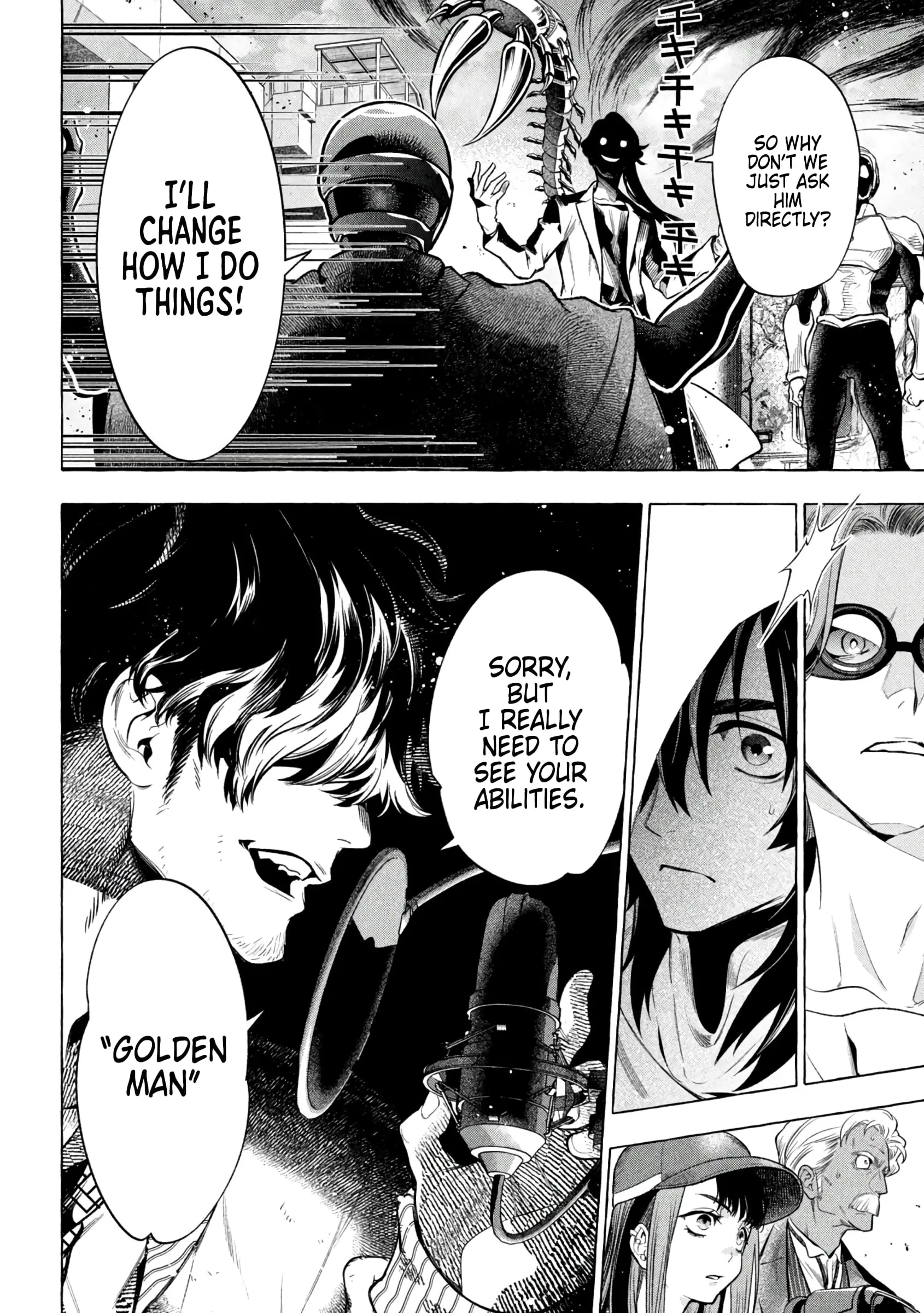 GOLDEN MAN Manga — Chapter 15 — Page 16