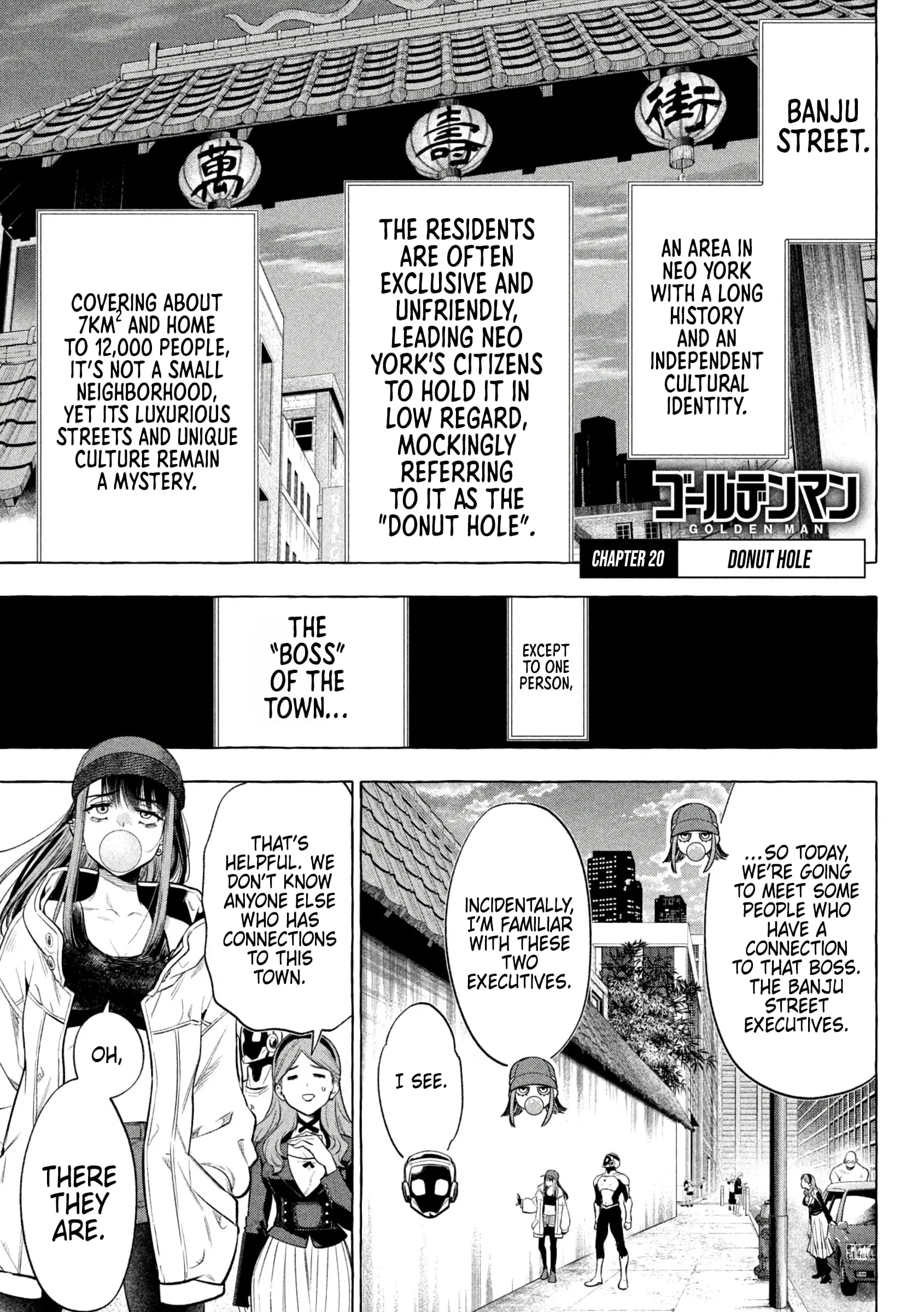 GOLDEN MAN Manga β Chapter 20 β Page 1